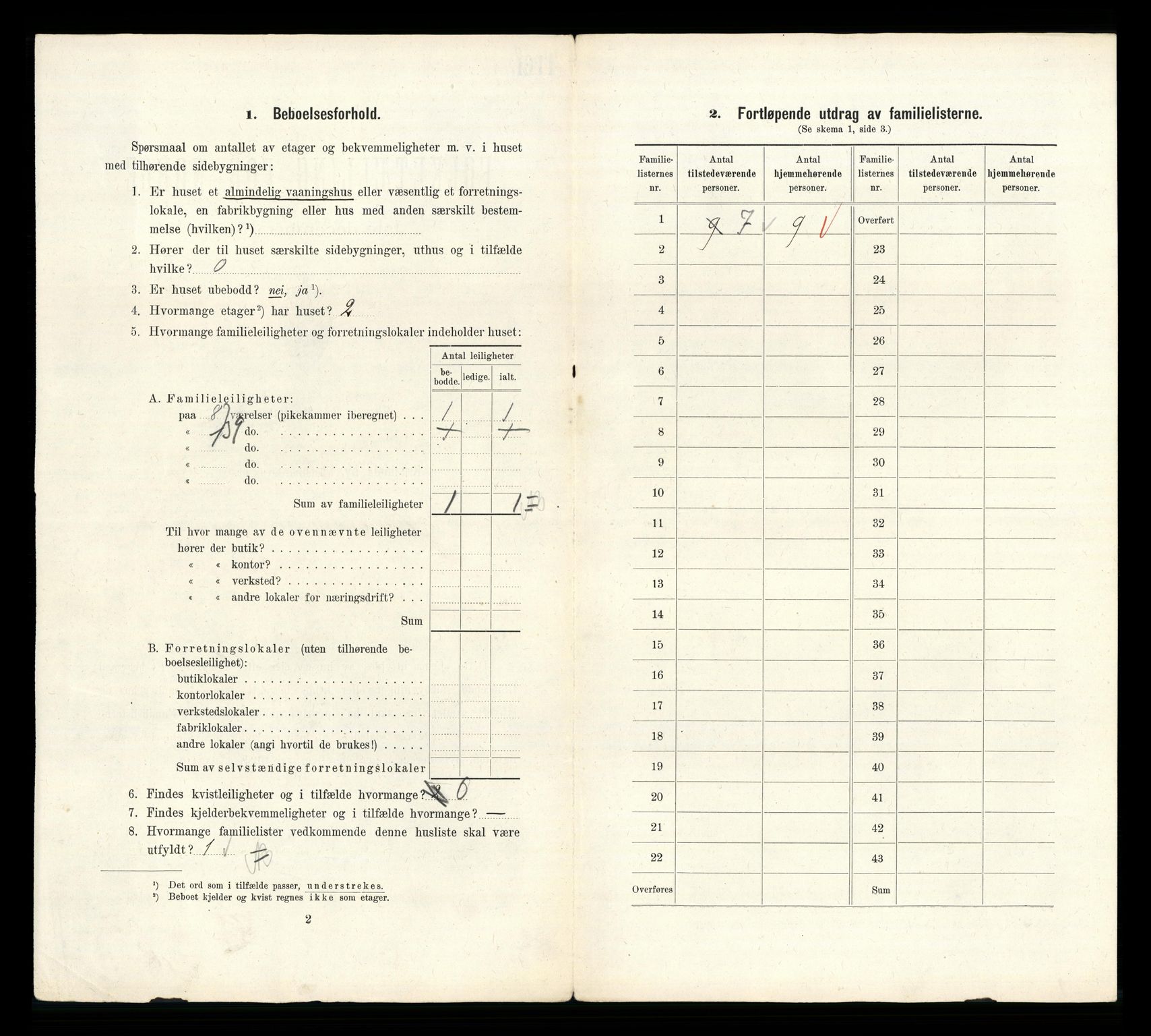 RA, 1910 census for Kristiania, 1910, p. 2312