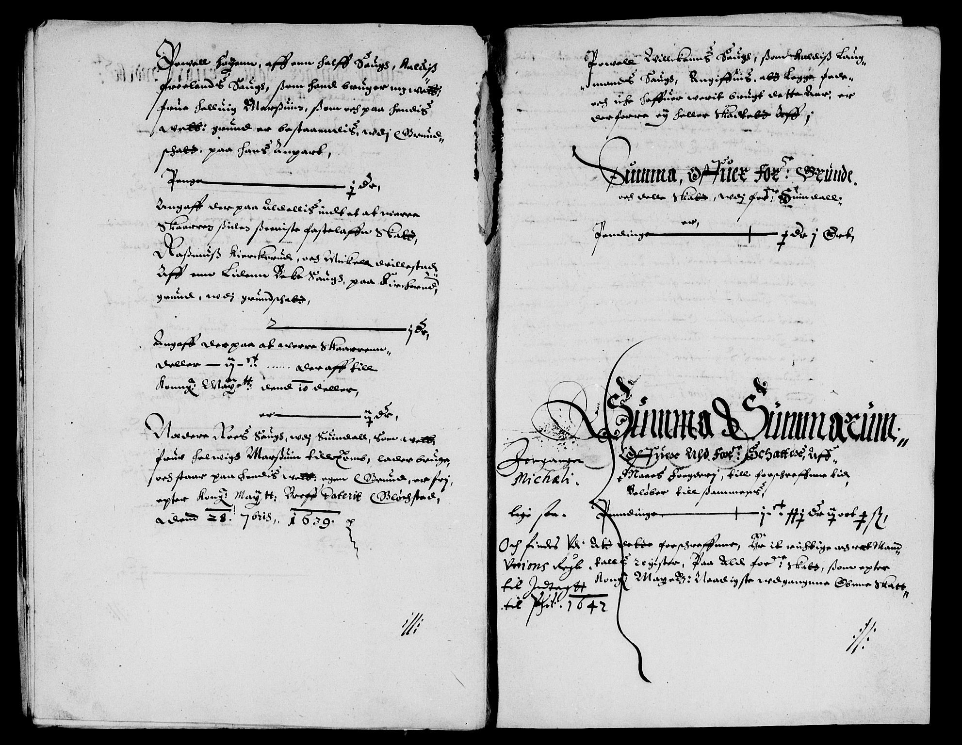 Rentekammeret inntil 1814, Reviderte regnskaper, Lensregnskaper, AV/RA-EA-5023/R/Rb/Rba/L0159: Akershus len, 1641-1642