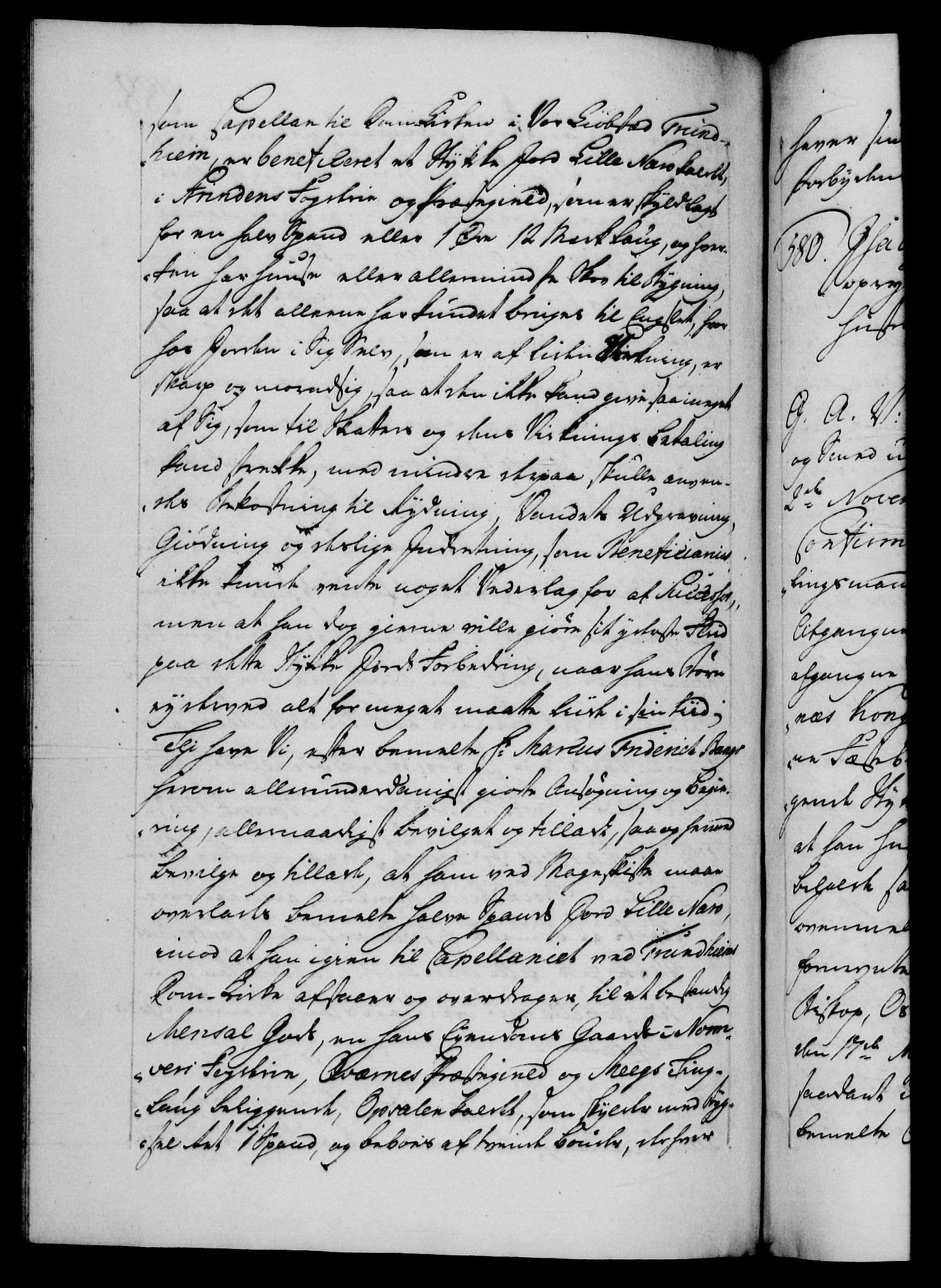 Danske Kanselli 1572-1799, AV/RA-EA-3023/F/Fc/Fca/Fcaa/L0043: Norske registre, 1766-1768, p. 488b