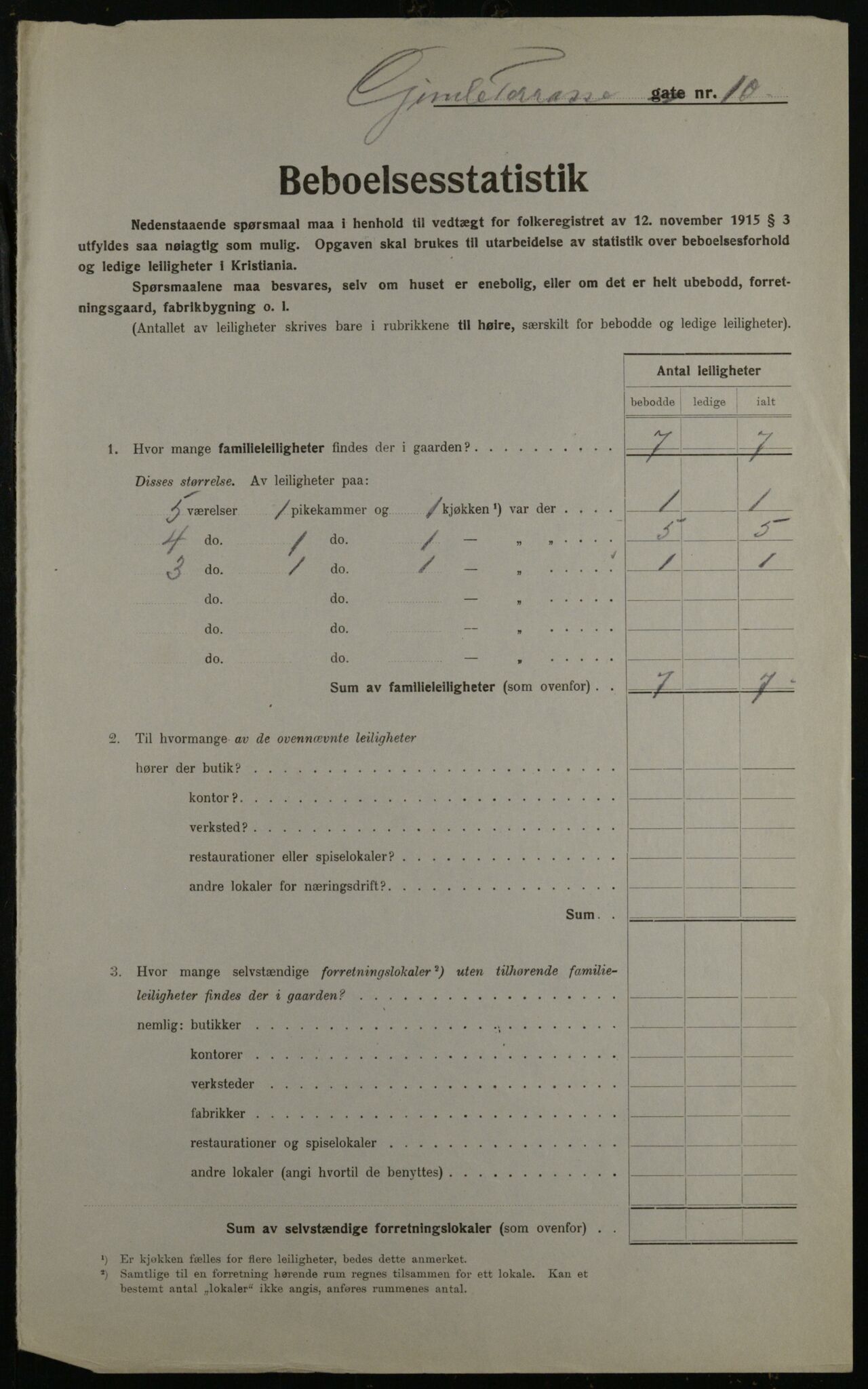 OBA, Municipal Census 1923 for Kristiania, 1923, p. 33024