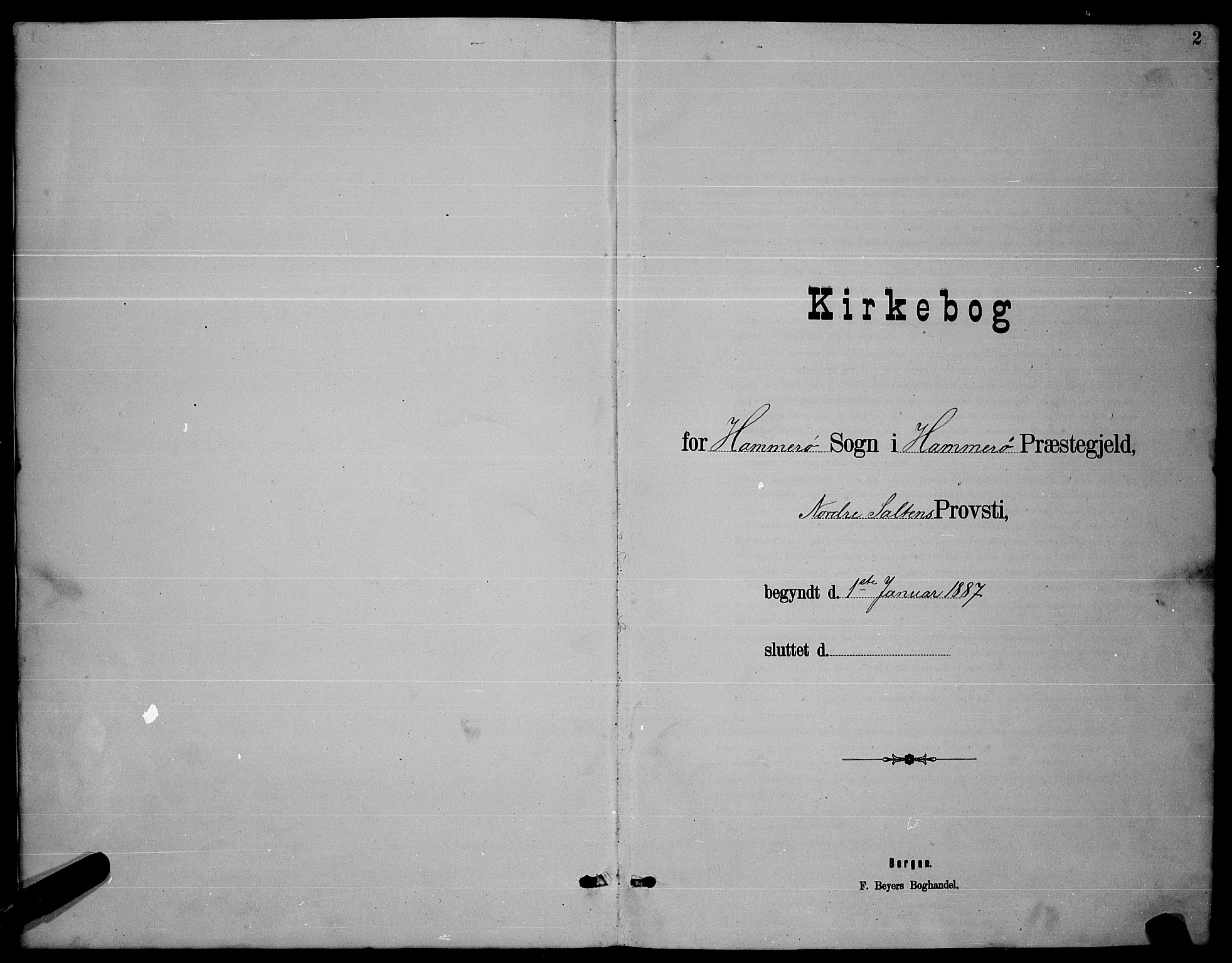 Ministerialprotokoller, klokkerbøker og fødselsregistre - Nordland, SAT/A-1459/859/L0859: Parish register (copy) no. 859C05, 1887-1898, p. 2