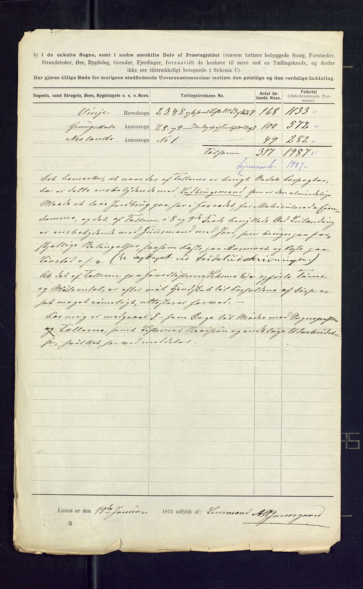 SAKO, 1875 census for 0834P Vinje, 1875, p. 39