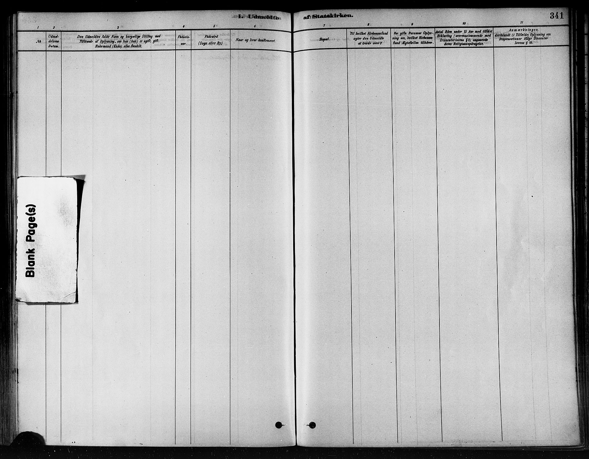 Ministerialprotokoller, klokkerbøker og fødselsregistre - Nord-Trøndelag, AV/SAT-A-1458/746/L0448: Parish register (official) no. 746A07 /1, 1878-1900, p. 341