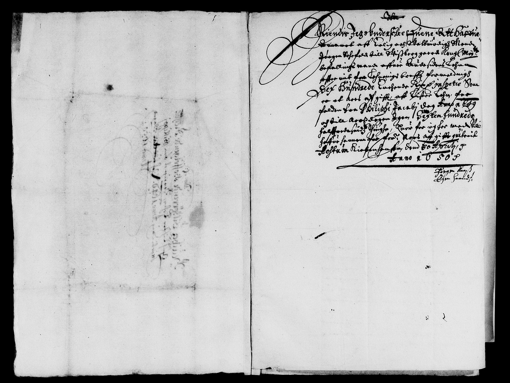 Rentekammeret inntil 1814, Reviderte regnskaper, Lensregnskaper, AV/RA-EA-5023/R/Rb/Rbr/L0018: Lista len, 1648-1651