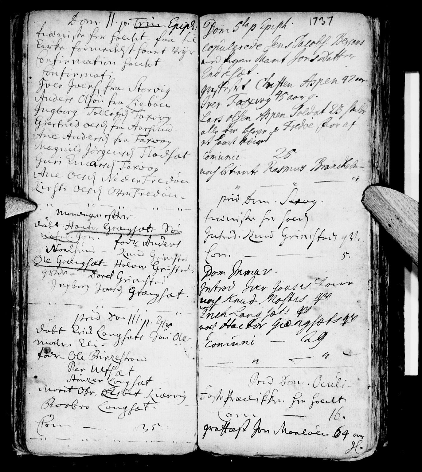 Ministerialprotokoller, klokkerbøker og fødselsregistre - Møre og Romsdal, AV/SAT-A-1454/573/L0871: Parish register (official) no. 573A01, 1732-1754