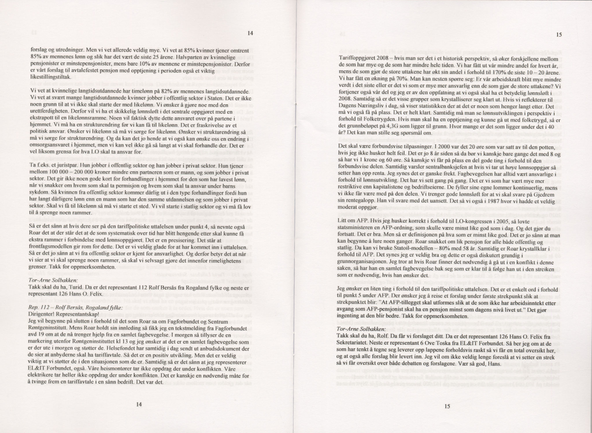 Landsorganisasjonen i Norge, AAB/ARK-1579, 1993-2008, p. 950