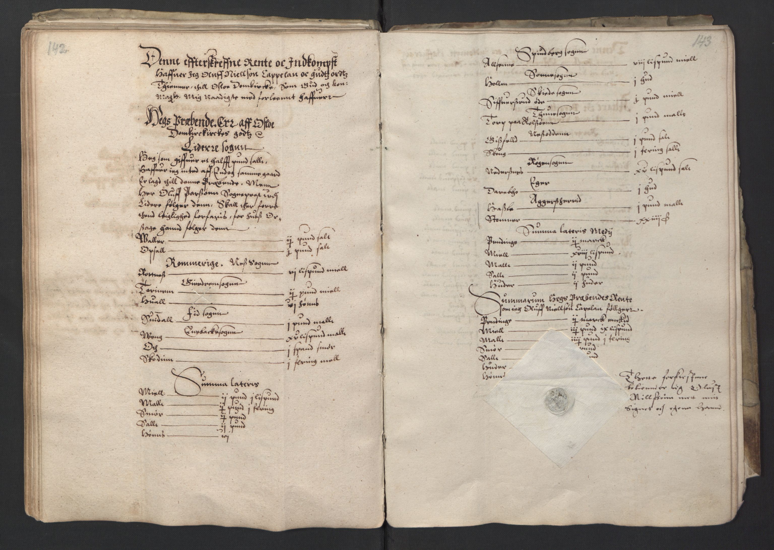 Stattholderembetet 1572-1771, RA/EA-2870/Ek/L0001/0001: Jordebøker før 1624 og til utligning av garnisonsskatt 1624-1626: / Jordebok for Oslo kapitel, 1595, p. 83