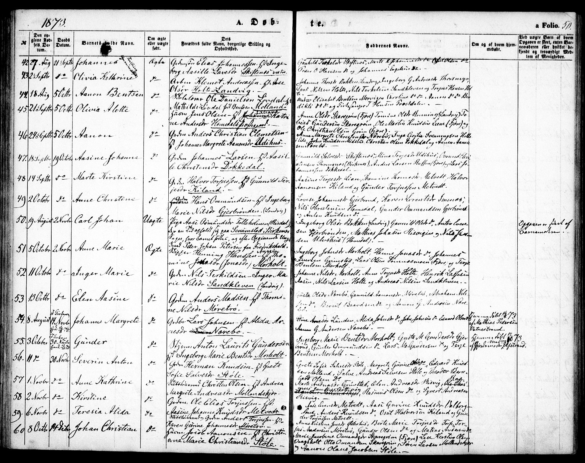 Hommedal sokneprestkontor, AV/SAK-1111-0023/F/Fa/Fab/L0005: Parish register (official) no. A 5, 1861-1877, p. 50