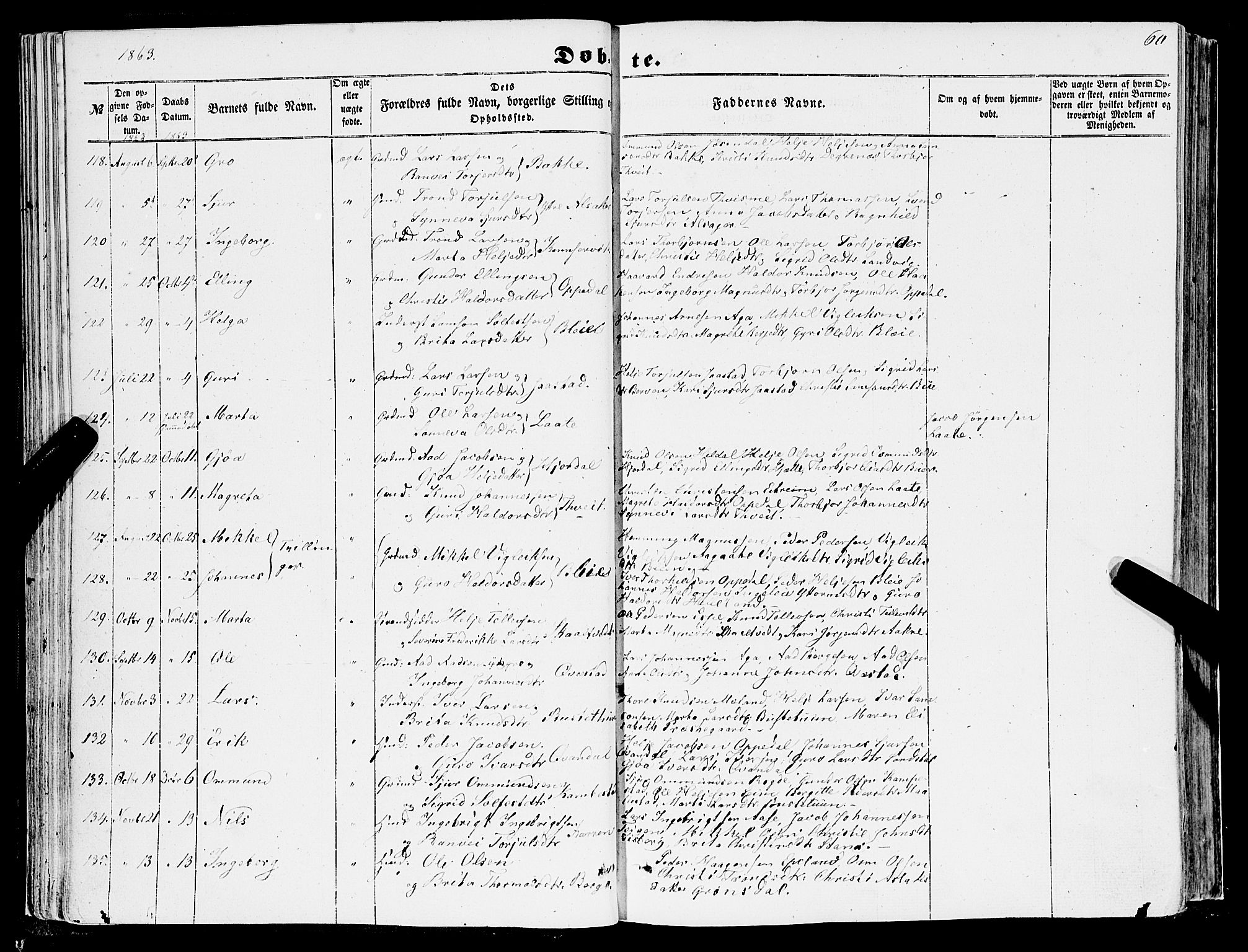 Ullensvang sokneprestembete, AV/SAB-A-78701/H/Haa: Parish register (official) no. A 11, 1854-1866, p. 60