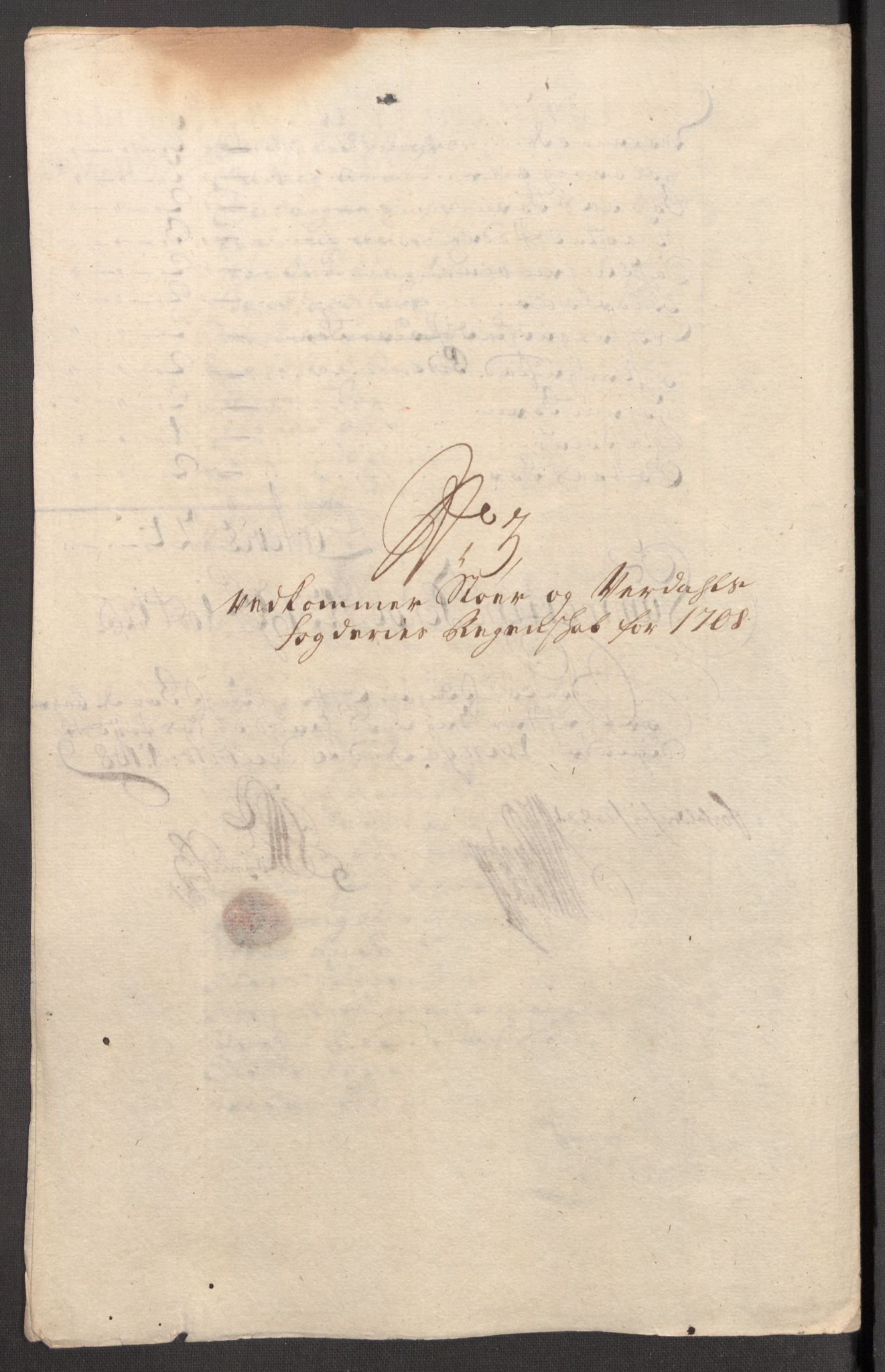 Rentekammeret inntil 1814, Reviderte regnskaper, Fogderegnskap, RA/EA-4092/R62/L4198: Fogderegnskap Stjørdal og Verdal, 1708, p. 114