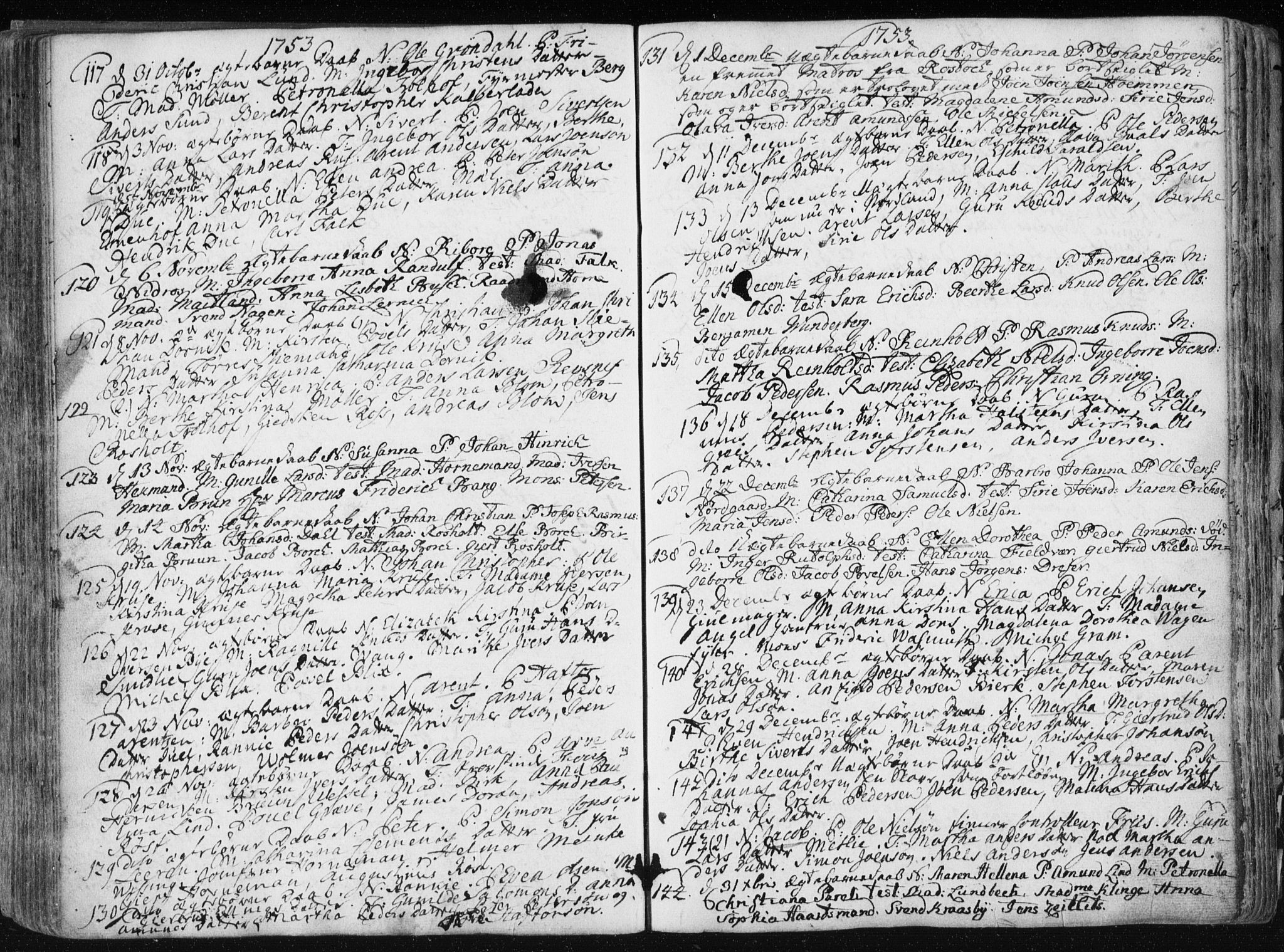 Ministerialprotokoller, klokkerbøker og fødselsregistre - Sør-Trøndelag, AV/SAT-A-1456/601/L0036: Parish register (official) no. 601A04, 1729-1769