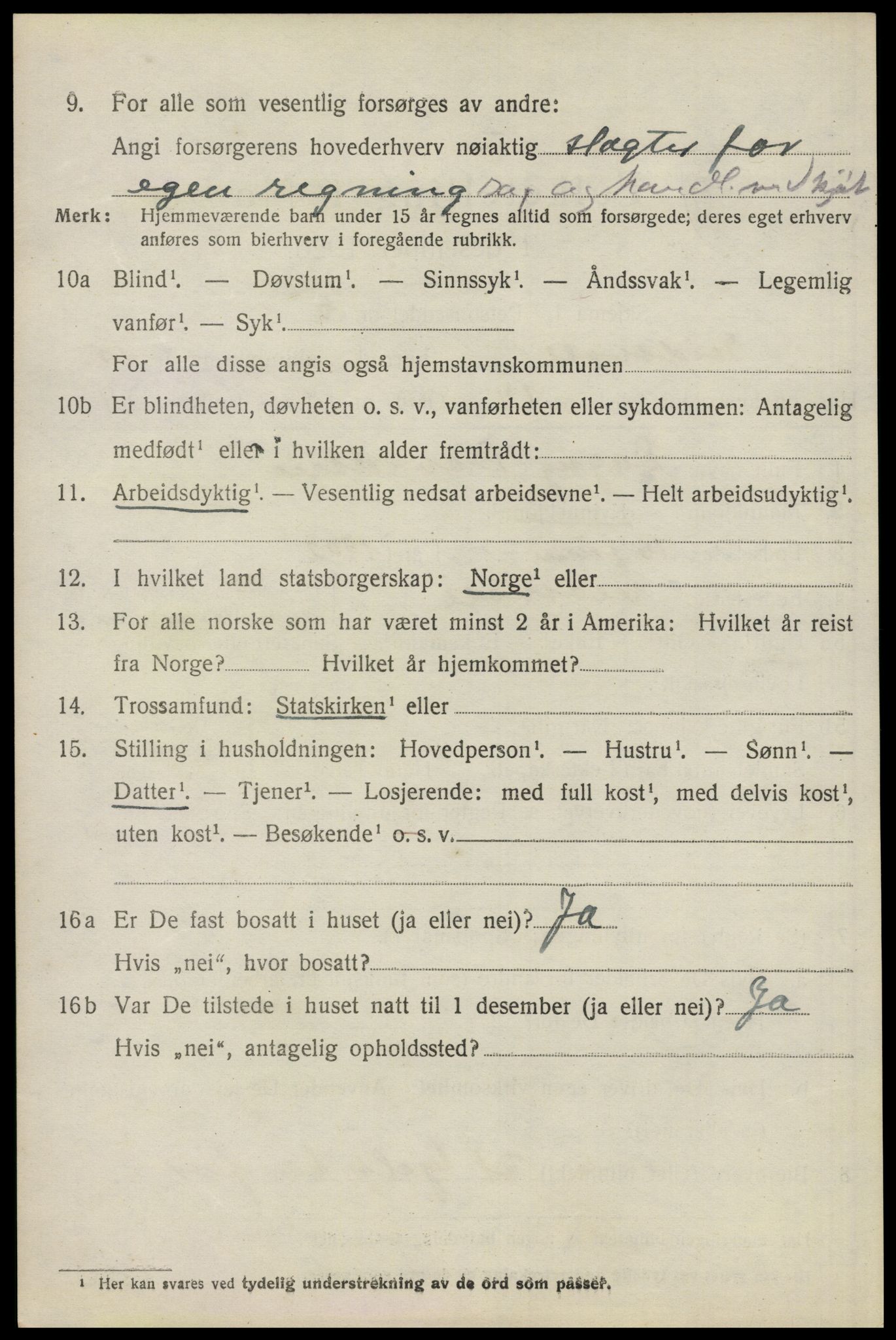 SAO, 1920 census for Eidsvoll, 1920, p. 22426