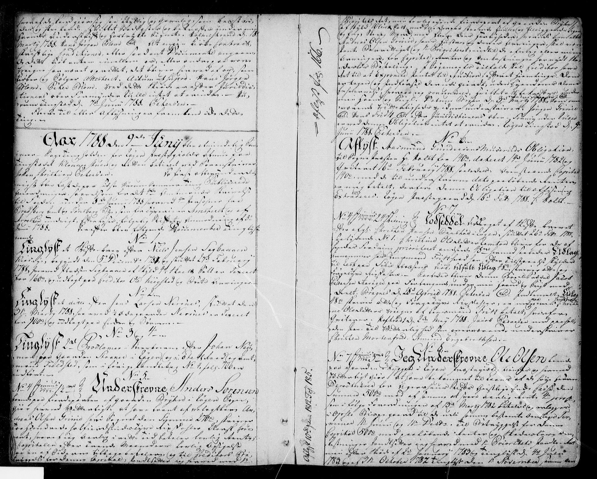 Lier, Røyken og Hurum sorenskriveri, AV/SAKO-A-89/G/Ga/Gaa/L0005: Mortgage book no. V, 1788-1801, p. 4