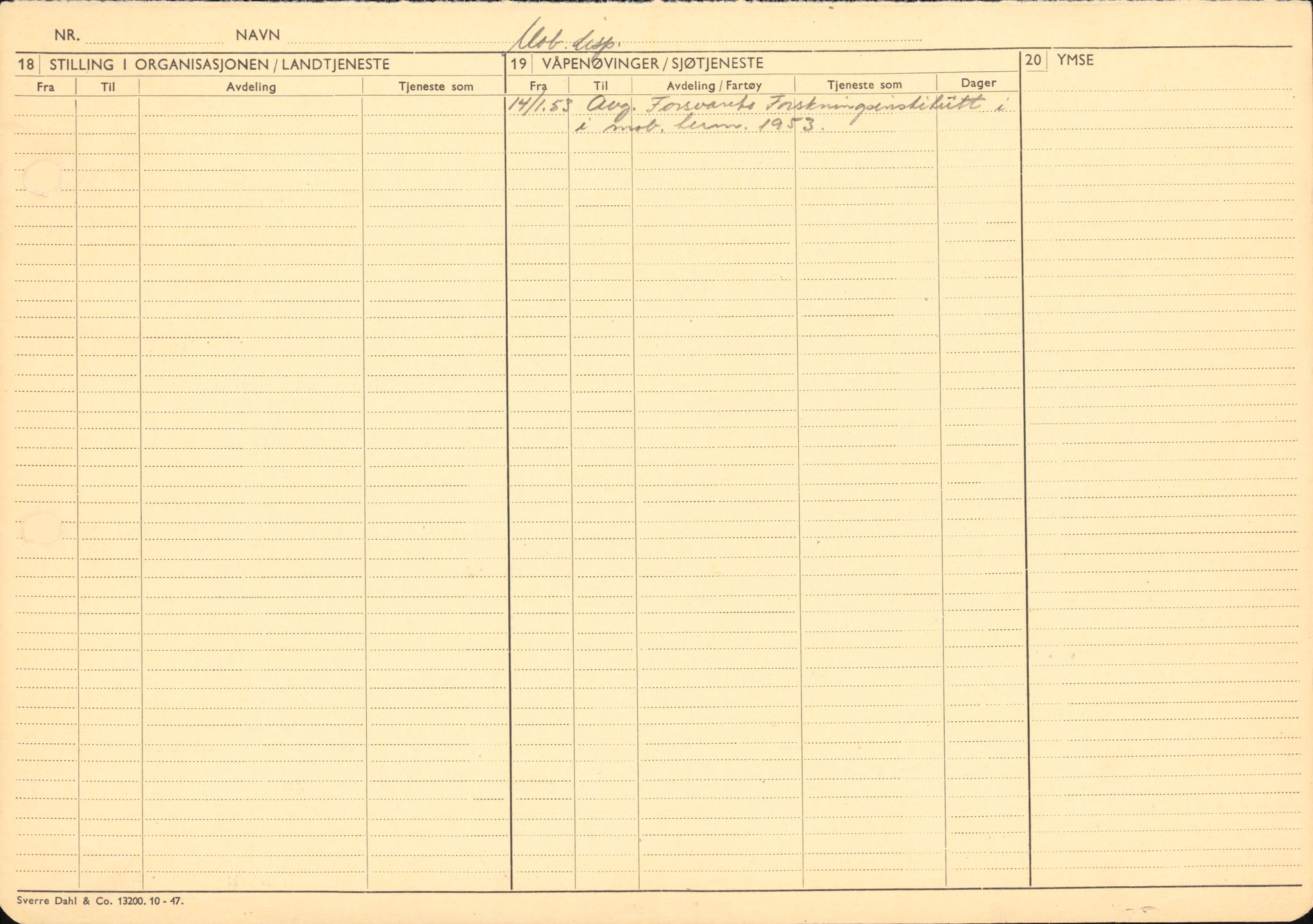 Forsvaret, Forsvarets overkommando/Luftforsvarsstaben, AV/RA-RAFA-4079/P/Pa/L0052: Personellpapirer, 1917, p. 410