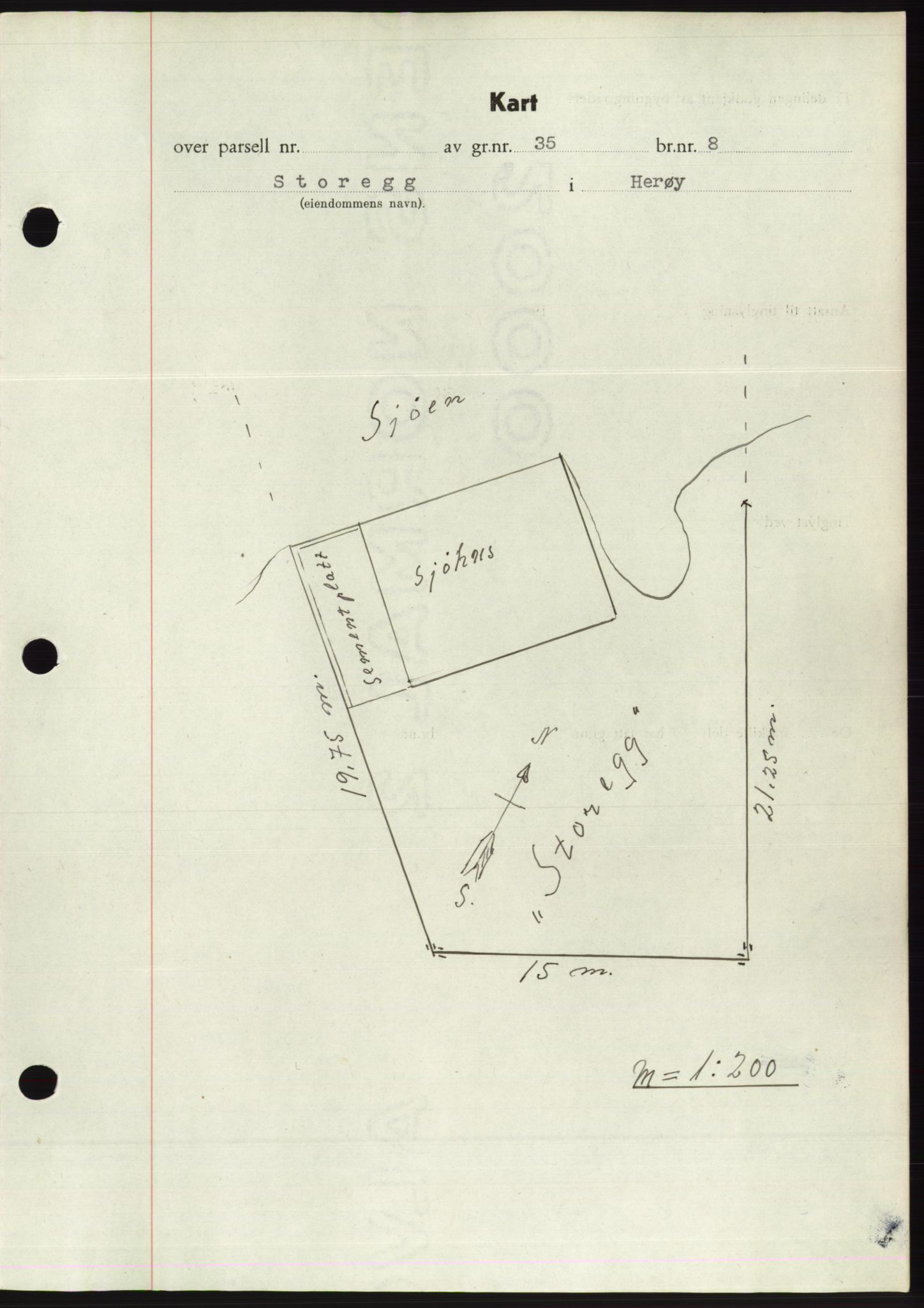 Søre Sunnmøre sorenskriveri, AV/SAT-A-4122/1/2/2C/L0075: Mortgage book no. 1A, 1943-1943, Diary no: : 883/1943