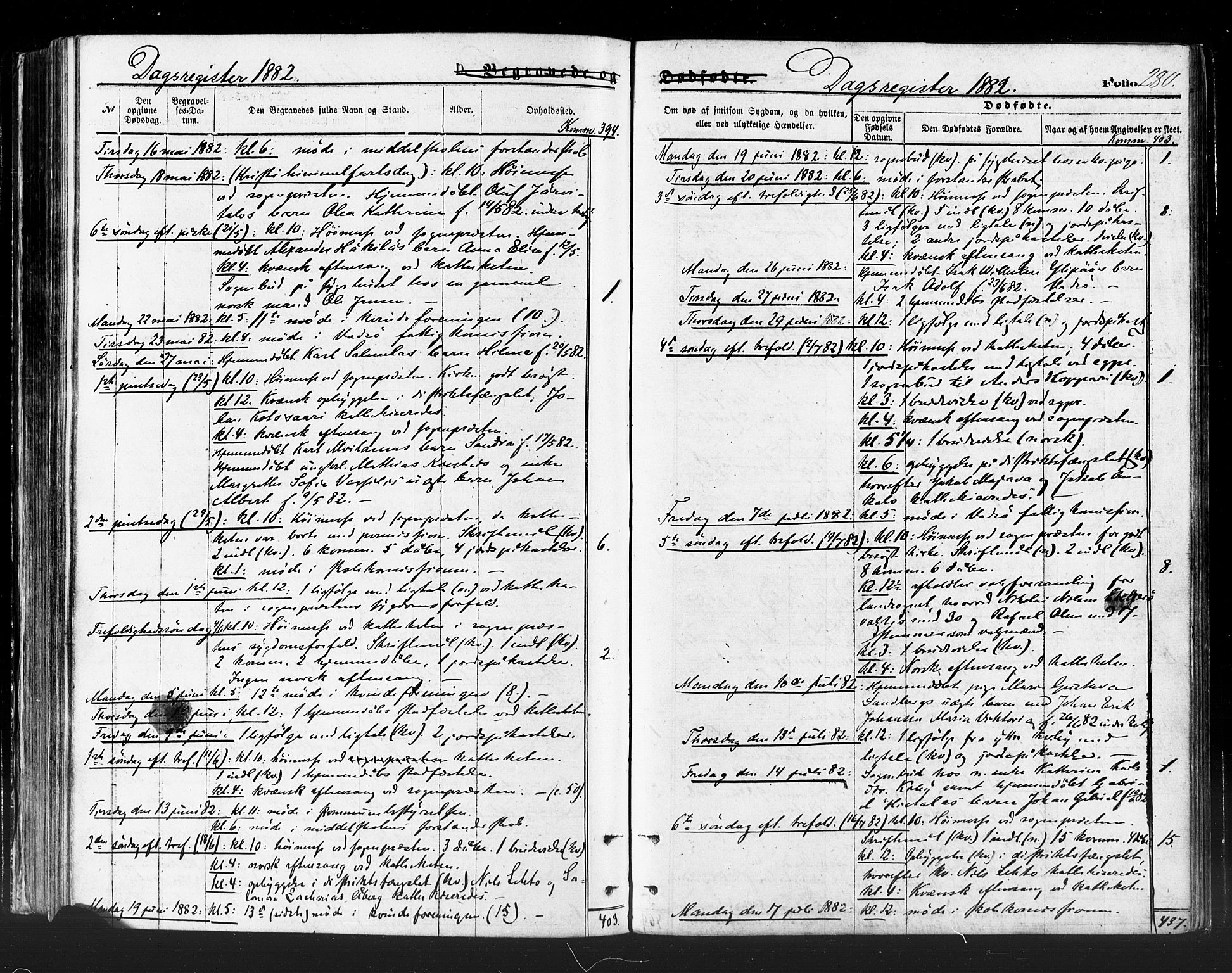 Vadsø sokneprestkontor, AV/SATØ-S-1325/H/Ha/L0005kirke: Parish register (official) no. 5, 1873-1884, p. 280