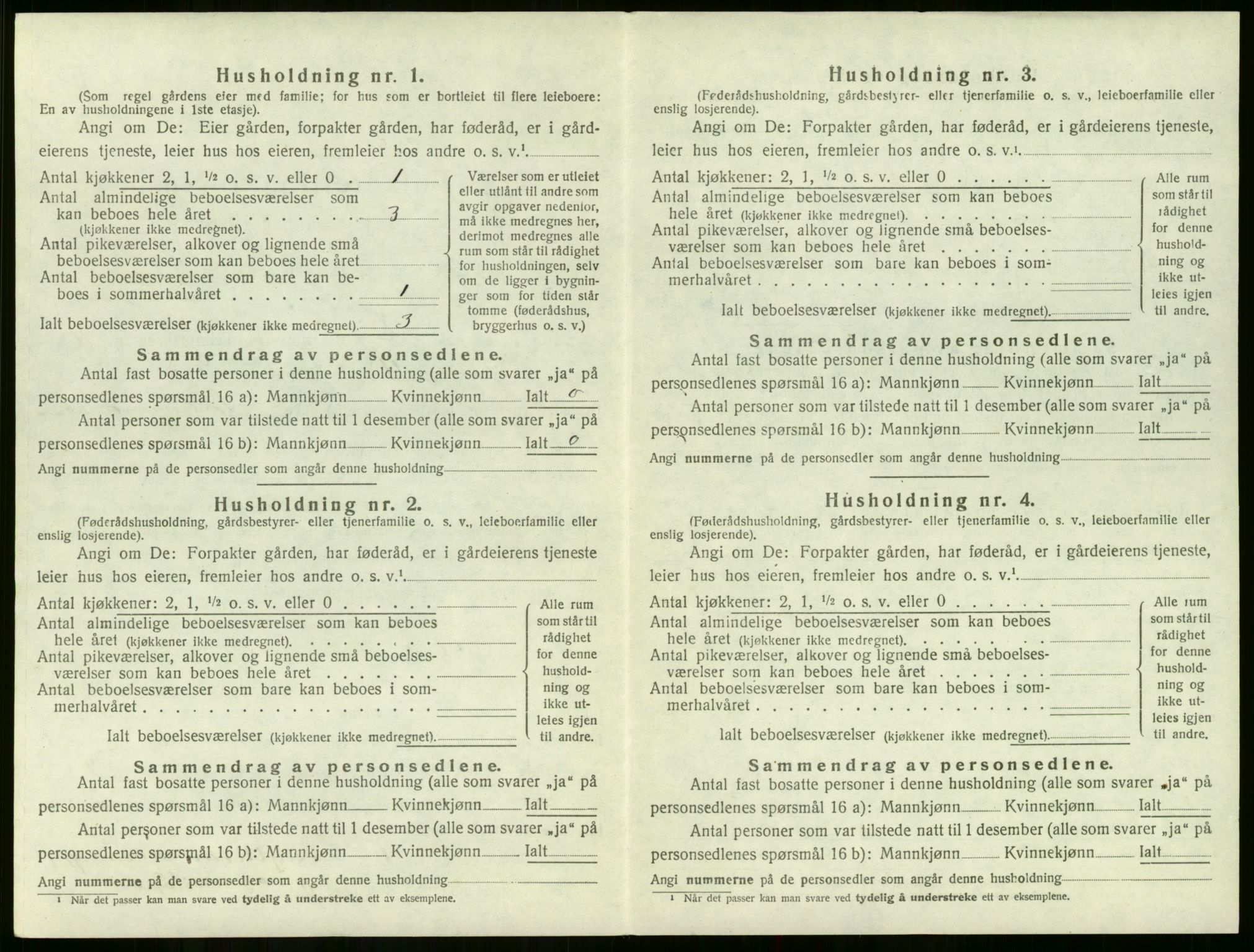 SAKO, 1920 census for Lier, 1920, p. 2008