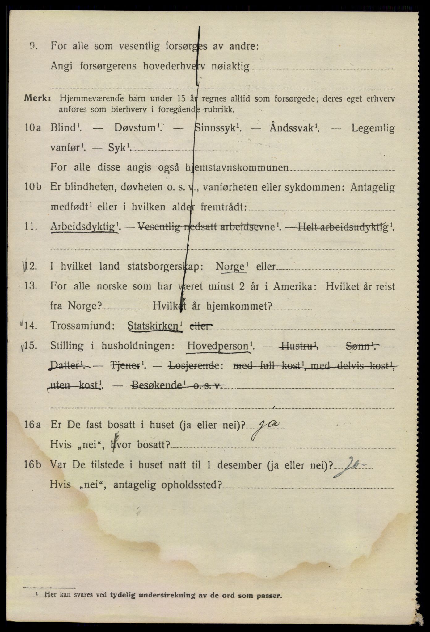 SAO, 1920 census for Kristiania, 1920, p. 173820