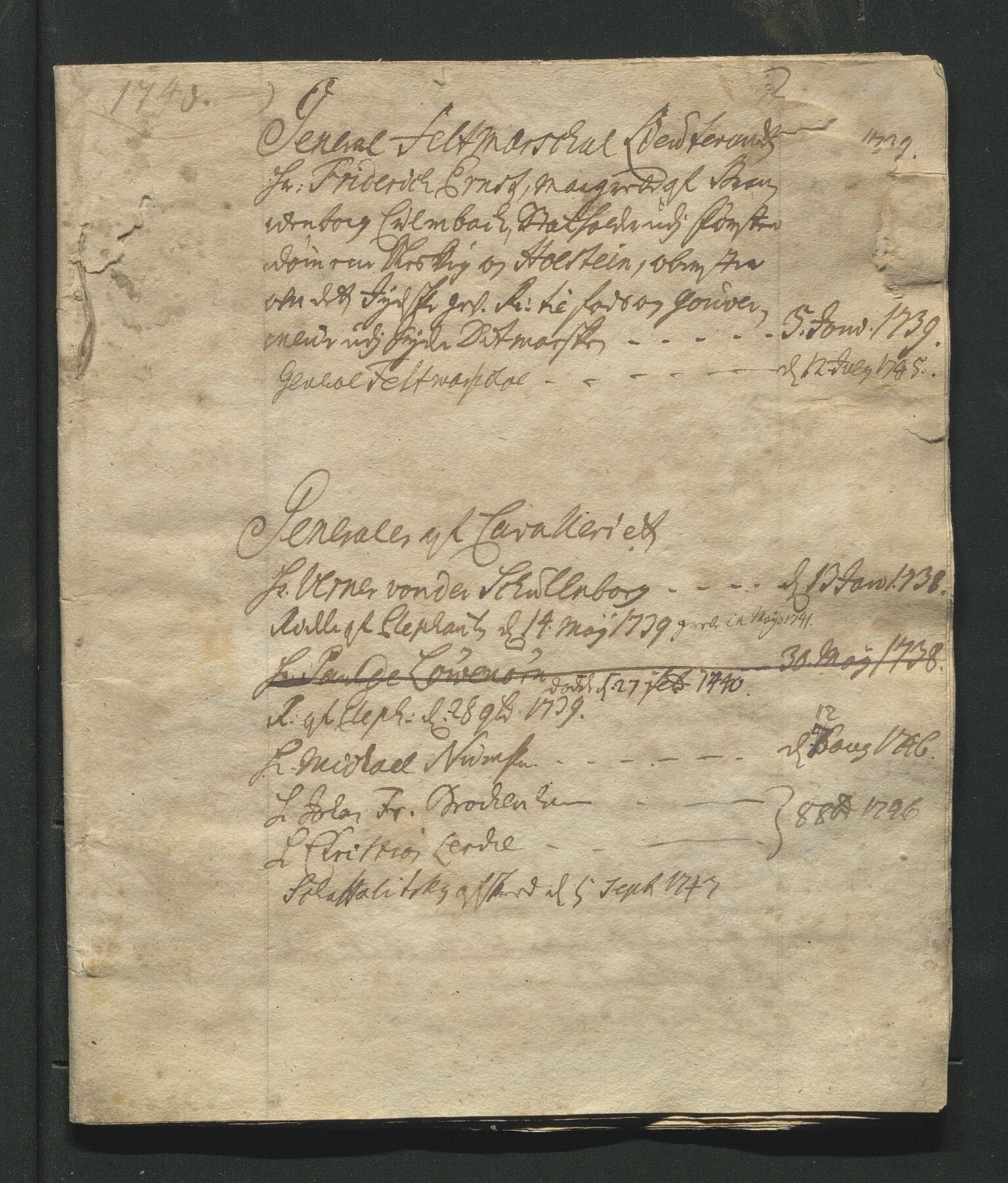 Åker i Vang, Hedmark, og familien Todderud, AV/SAH-ARK-010/J/Jd/L0002: Ruller, lister, reglement m.m., 1710-1857
