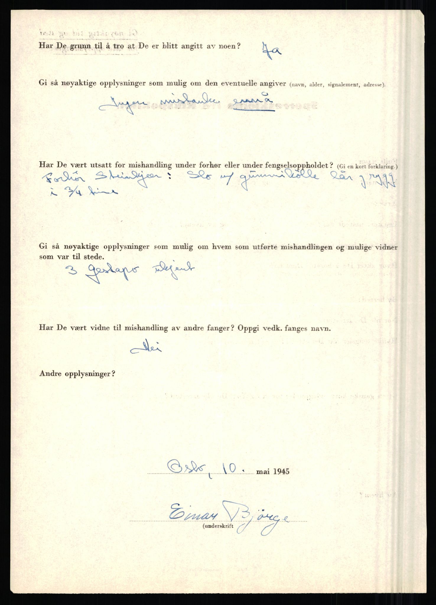 Rikspolitisjefen, AV/RA-S-1560/L/L0002: Berg, Alf - Bråthen, Thorleif, 1940-1945, p. 525