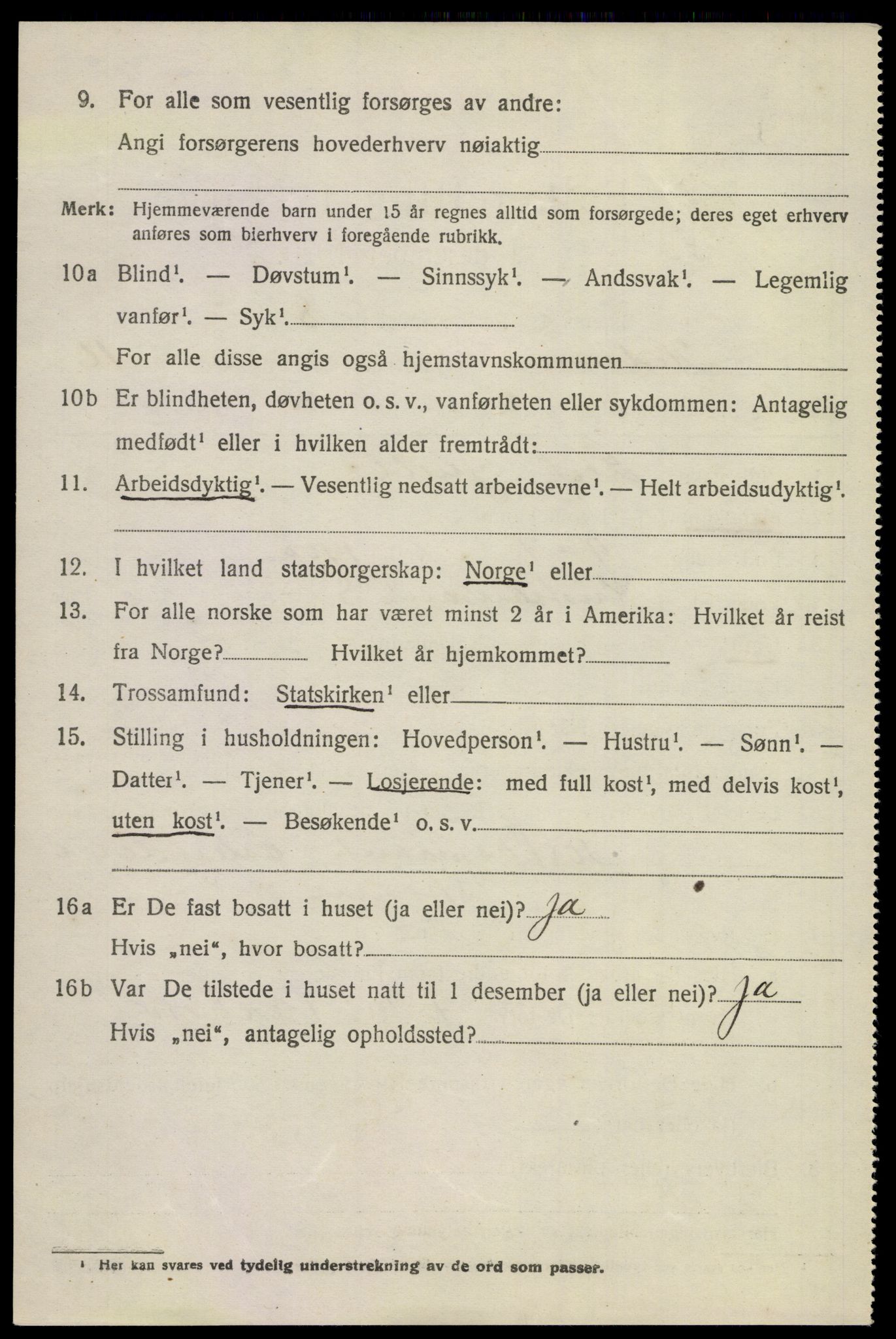 SAKO, 1920 census for Hedrum, 1920, p. 10288