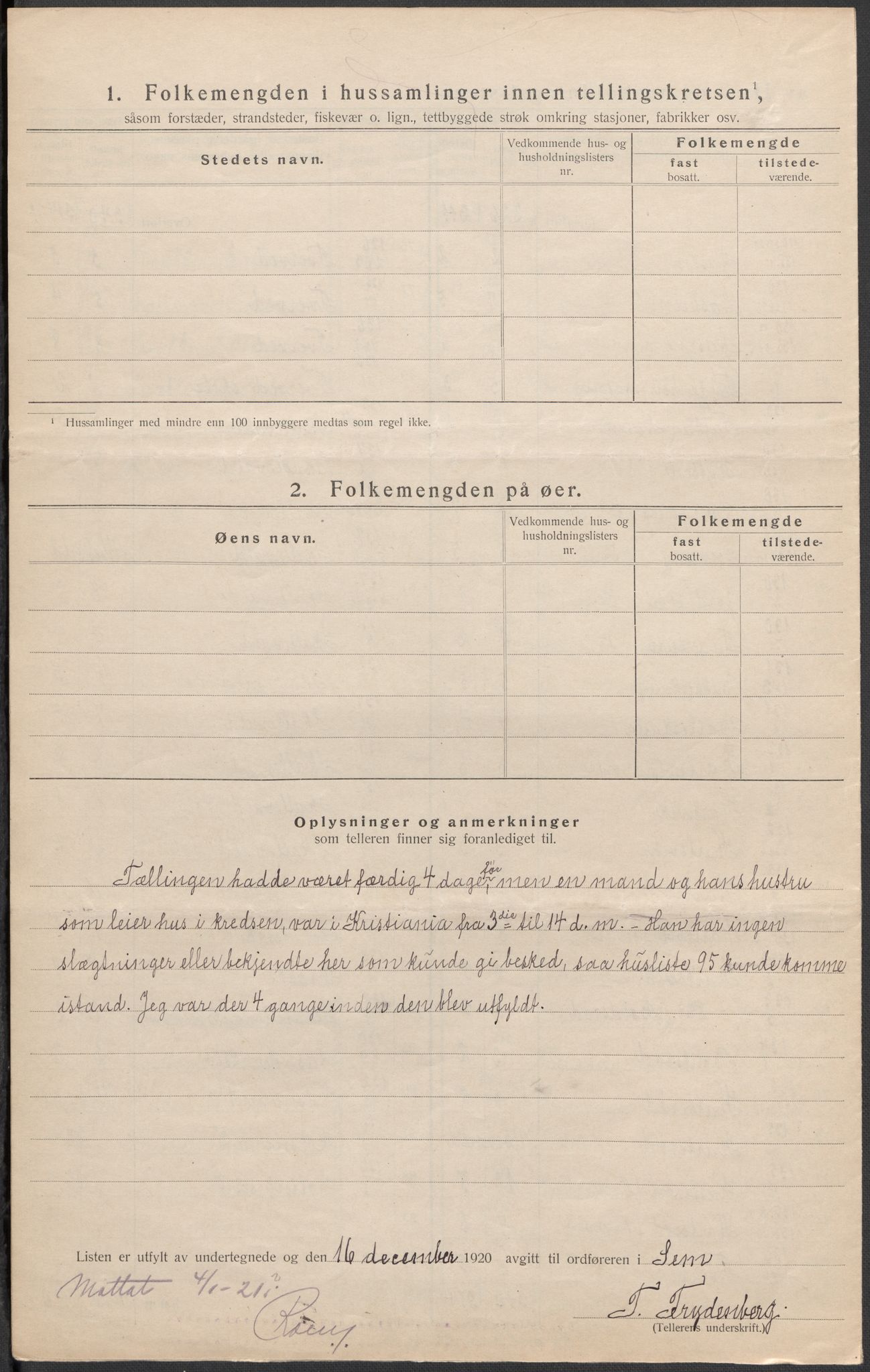 SAKO, 1920 census for Sem, 1920, p. 45