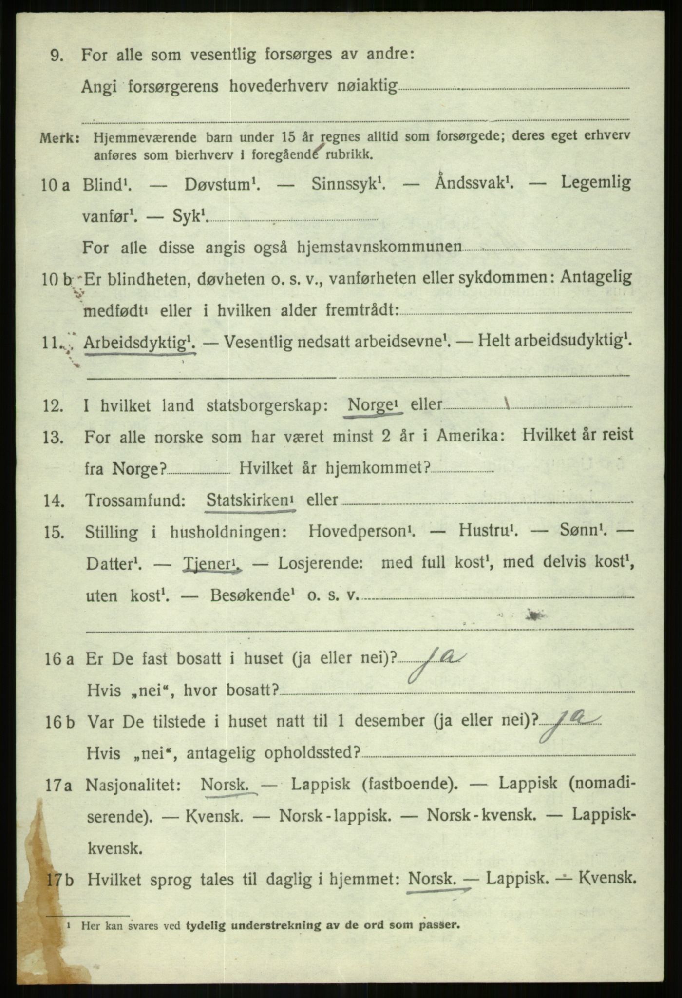 SATØ, 1920 census for Målselv, 1920, p. 5272