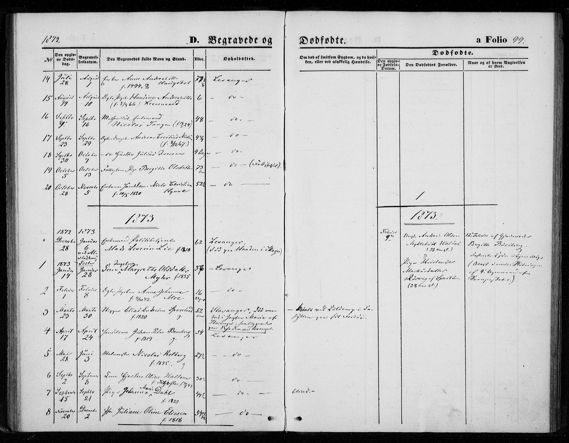 Ministerialprotokoller, klokkerbøker og fødselsregistre - Nord-Trøndelag, SAT/A-1458/720/L0186: Parish register (official) no. 720A03, 1864-1874, p. 99