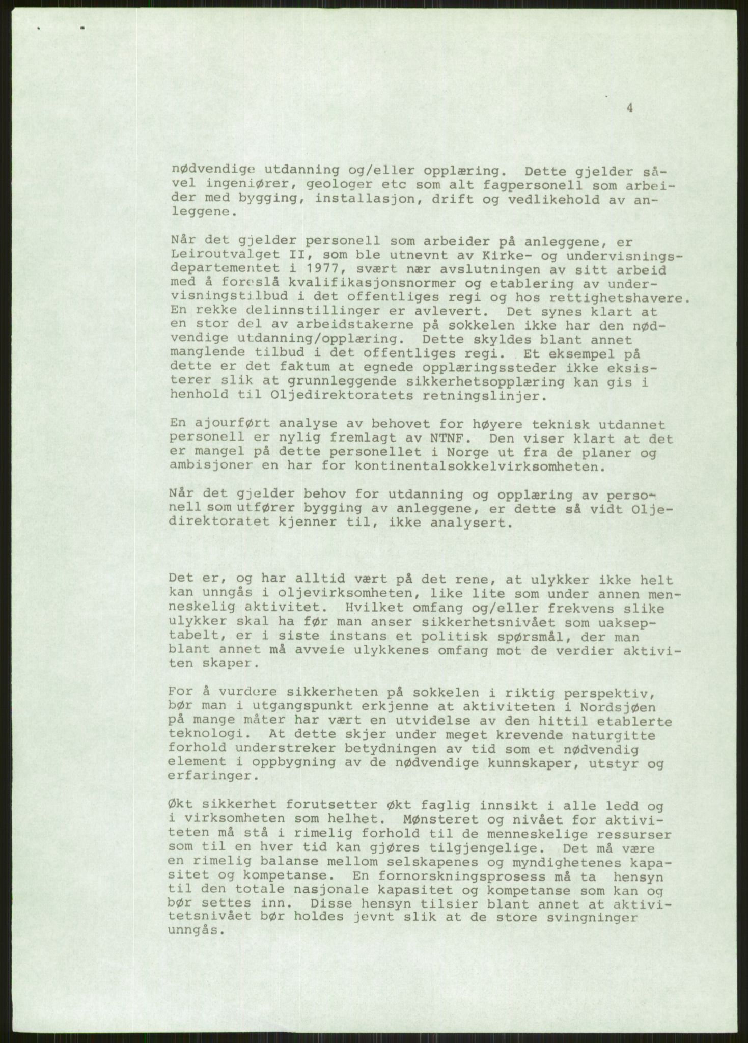 Justisdepartementet, Granskningskommisjonen ved Alexander Kielland-ulykken 27.3.1980, RA/S-1165/D/L0010: E CFEM (E20-E35 av 35)/G Oljedirektoratet (Doku.liste + G1-G3, G6-G8 av 8), 1980-1981, p. 505