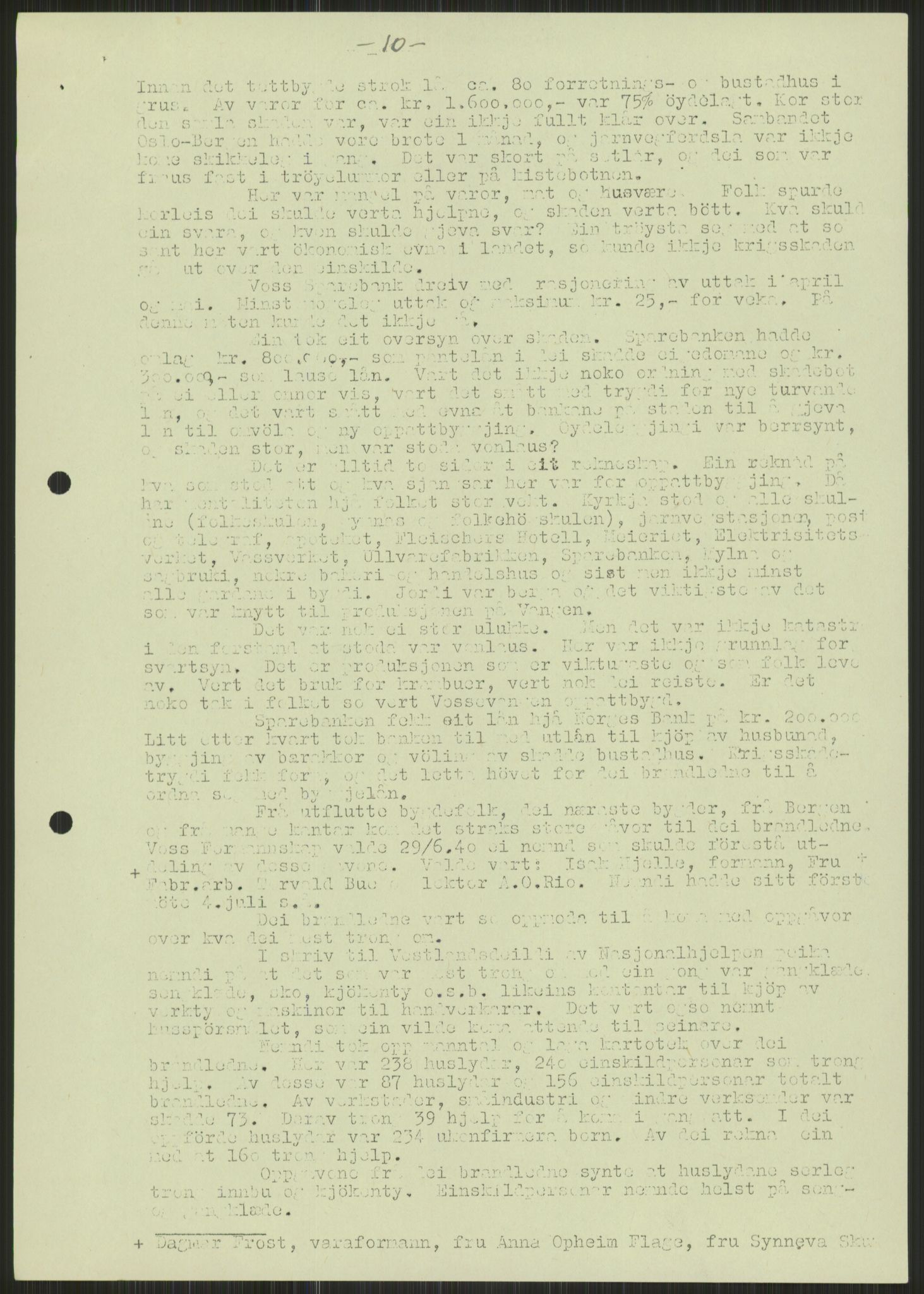 Forsvaret, Forsvarets krigshistoriske avdeling, AV/RA-RAFA-2017/Y/Ya/L0015: II-C-11-31 - Fylkesmenn.  Rapporter om krigsbegivenhetene 1940., 1940, p. 467