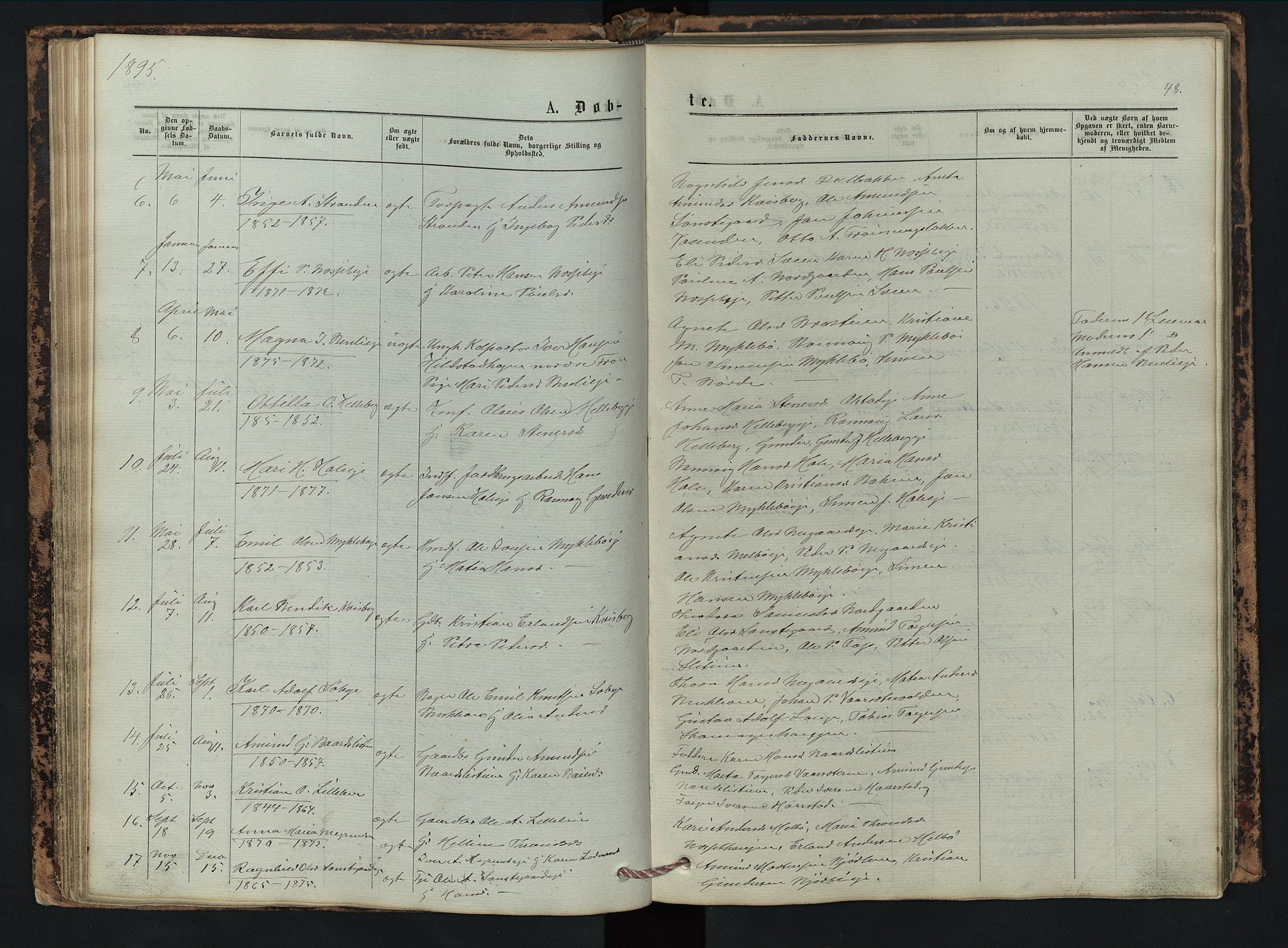 Vestre Gausdal prestekontor, AV/SAH-PREST-094/H/Ha/Hab/L0002: Parish register (copy) no. 2, 1874-1897, p. 48