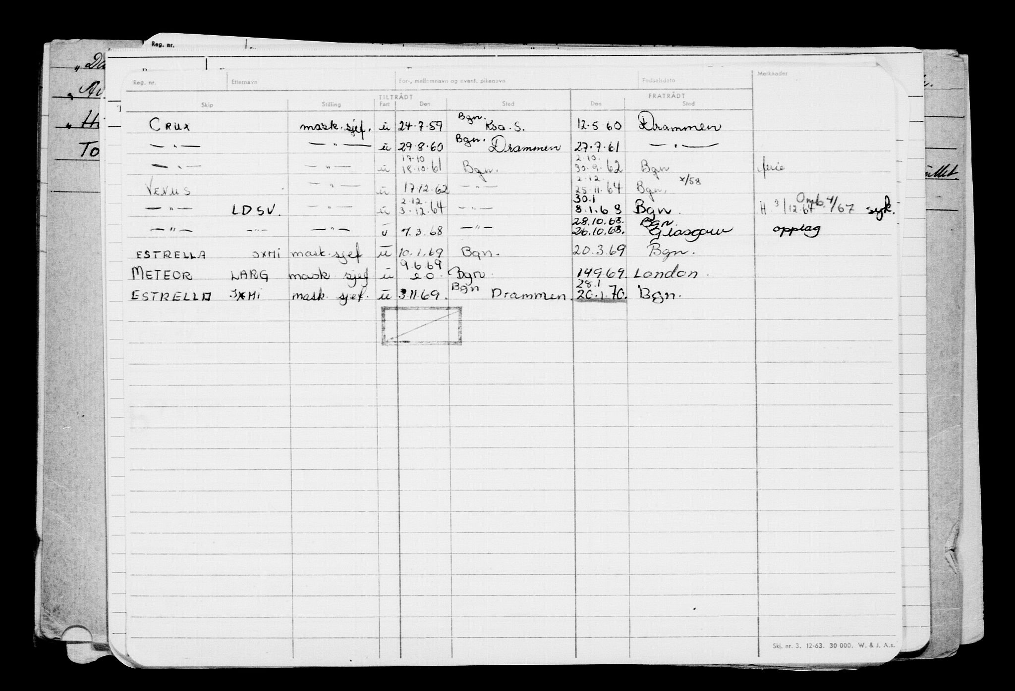 Direktoratet for sjømenn, RA/S-3545/G/Gb/L0074: Hovedkort, 1907, p. 521