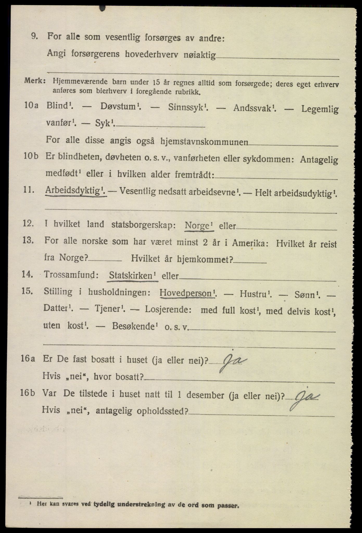 SAK, 1920 census for Søndeled, 1920, p. 3688