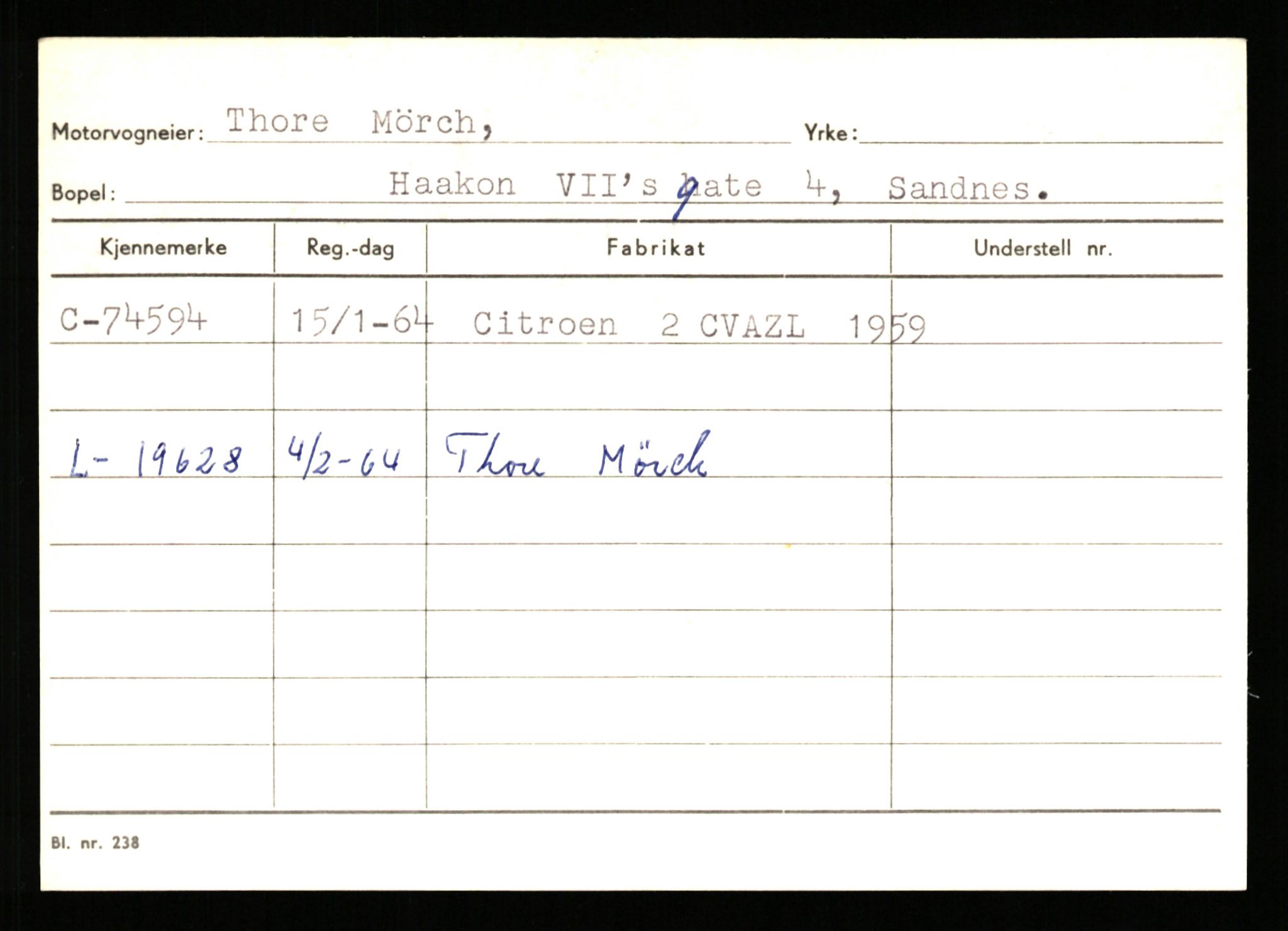 Stavanger trafikkstasjon, AV/SAST-A-101942/0/G/L0008: Registreringsnummer: 67519 - 84533, 1930-1971, p. 1041