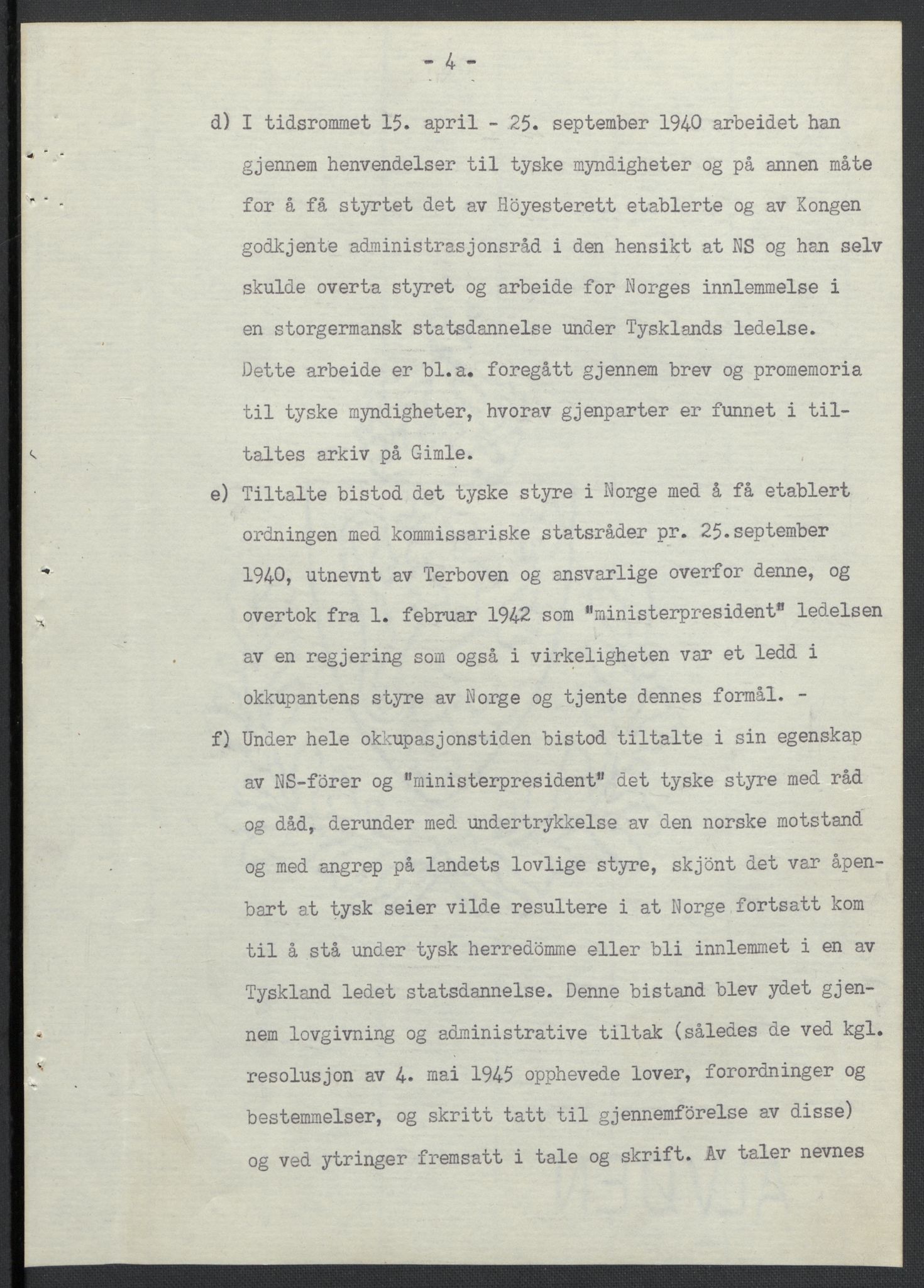 Landssvikarkivet, Oslo politikammer, AV/RA-S-3138-01/D/Da/L0003: Dnr. 29, 1945, p. 2281