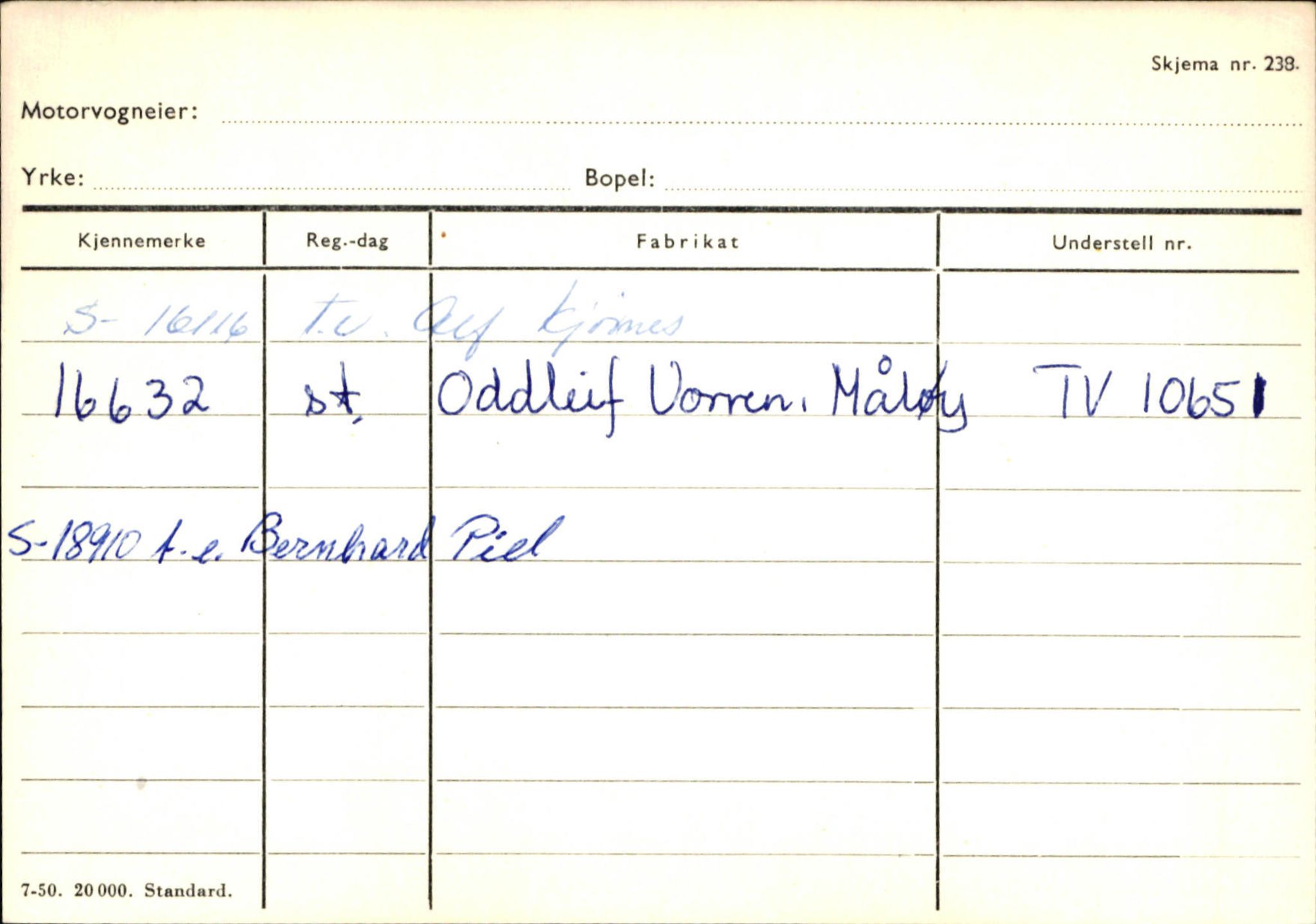 Statens vegvesen, Sogn og Fjordane vegkontor, AV/SAB-A-5301/4/F/L0130: Eigarregister Eid T-Å. Høyanger A-O, 1945-1975, p. 30