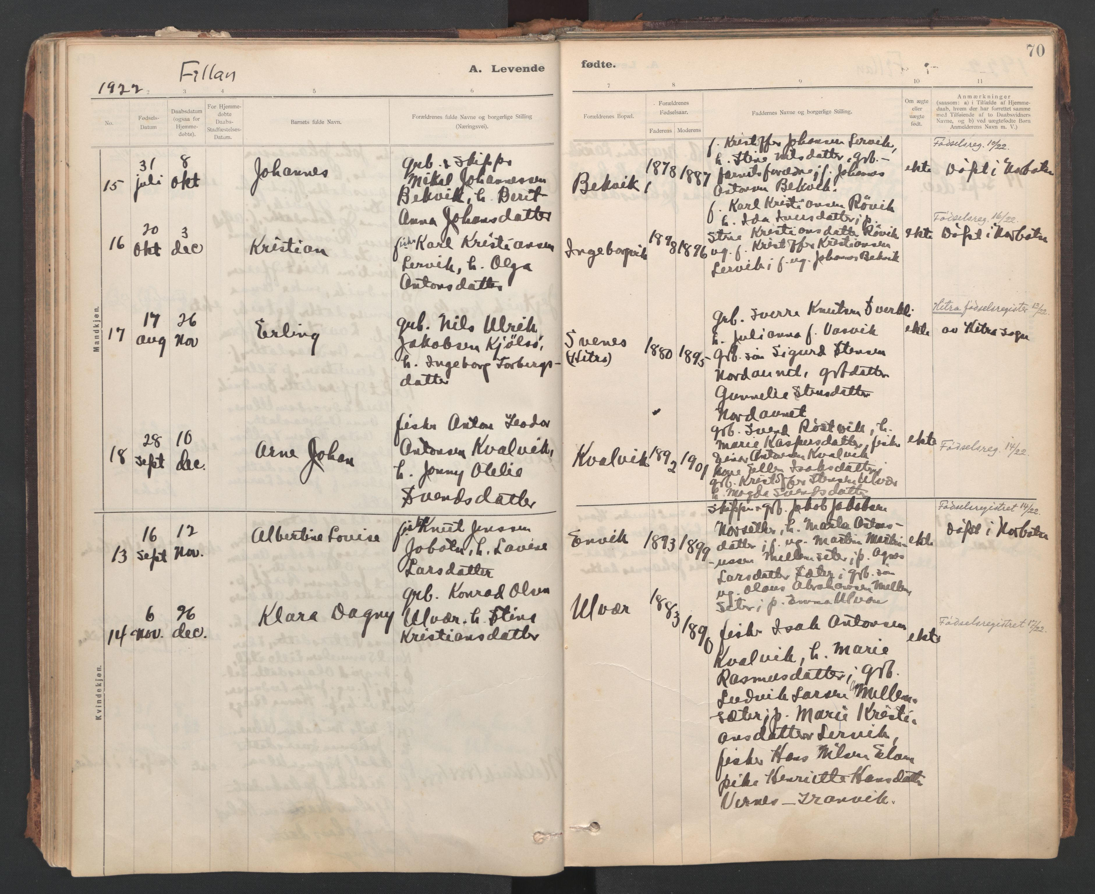 Ministerialprotokoller, klokkerbøker og fødselsregistre - Sør-Trøndelag, AV/SAT-A-1456/637/L0559: Parish register (official) no. 637A02, 1899-1923, p. 70