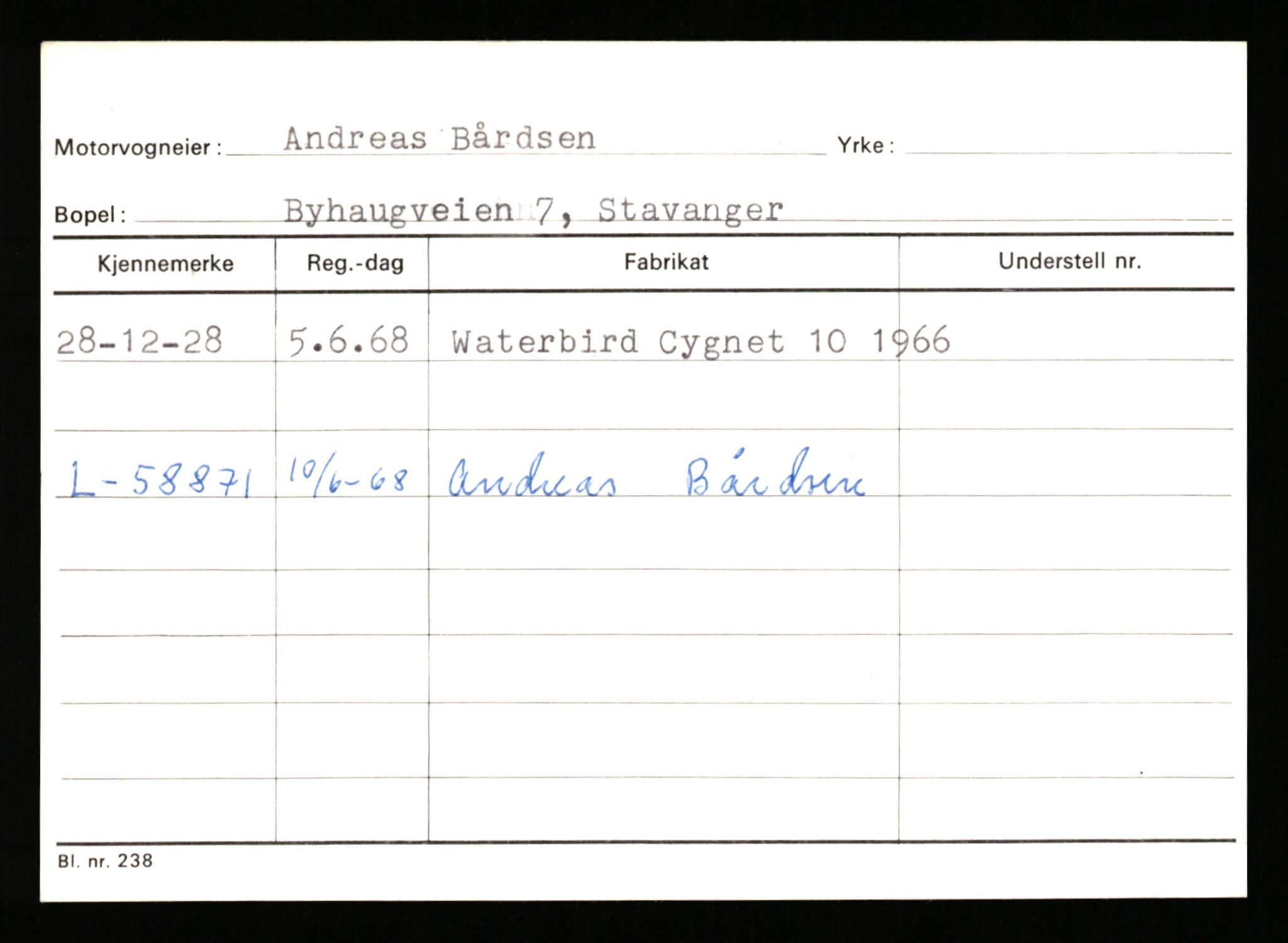 Stavanger trafikkstasjon, AV/SAST-A-101942/0/G/L0011: Registreringsnummer: 240000 - 363477, 1930-1971, p. 1143