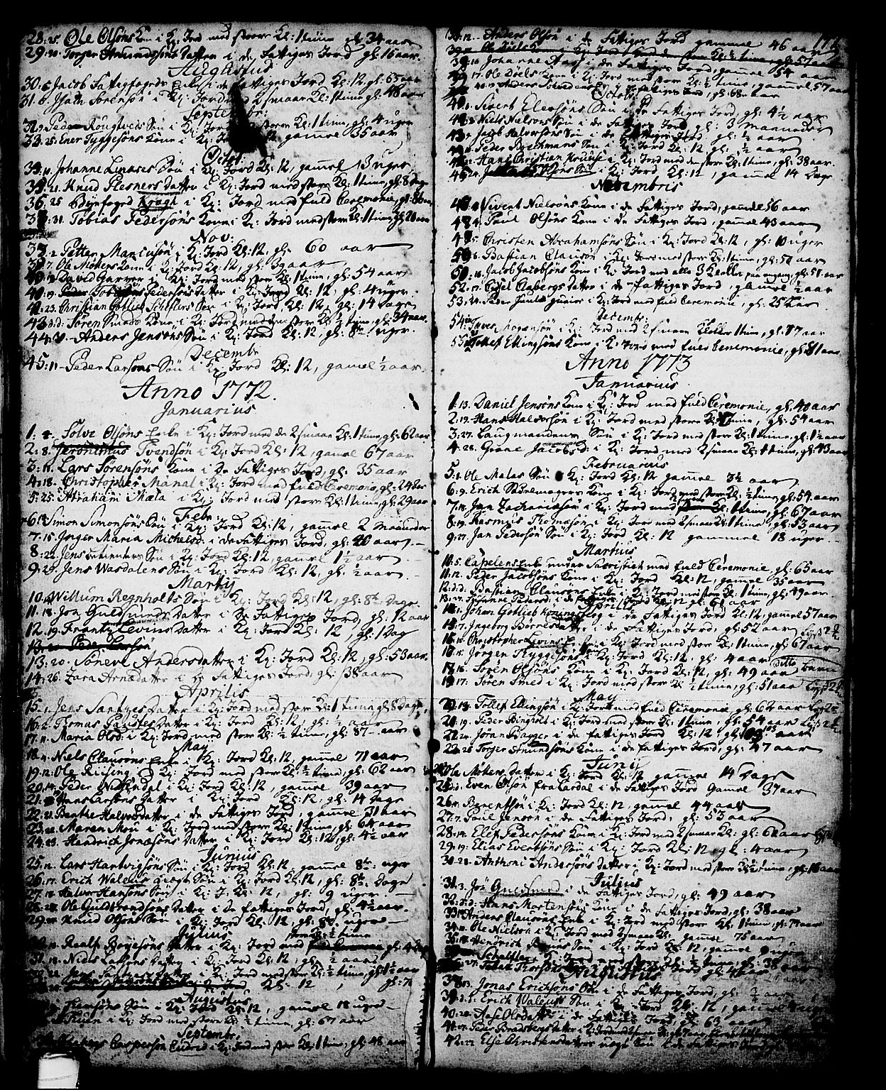 Skien kirkebøker, SAKO/A-302/G/Ga/L0001: Parish register (copy) no. 1, 1756-1791, p. 147