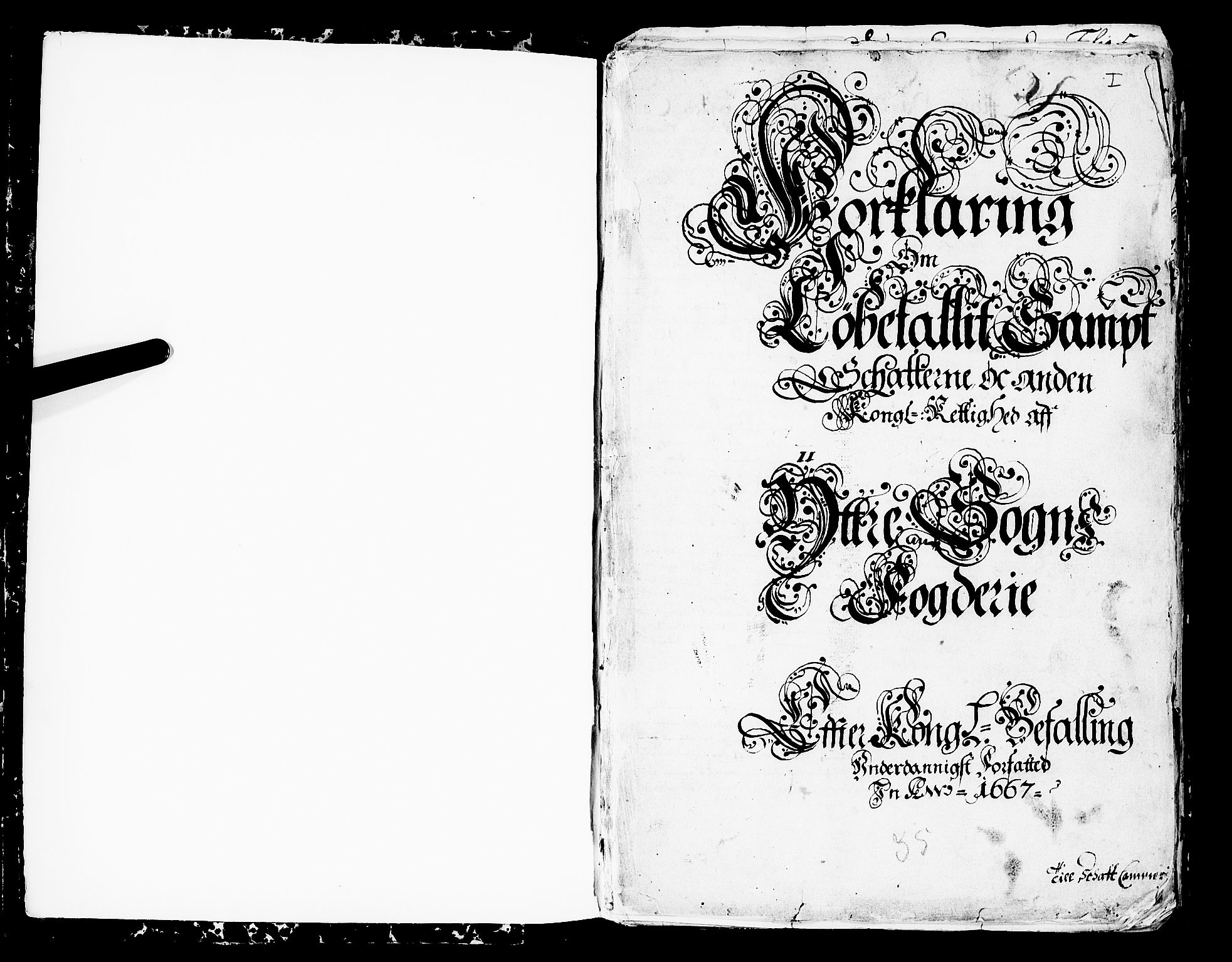 Rentekammeret inntil 1814, Realistisk ordnet avdeling, RA/EA-4070/N/Nb/Nba/L0042: Ytre Sogn fogderi, 1667, p. I