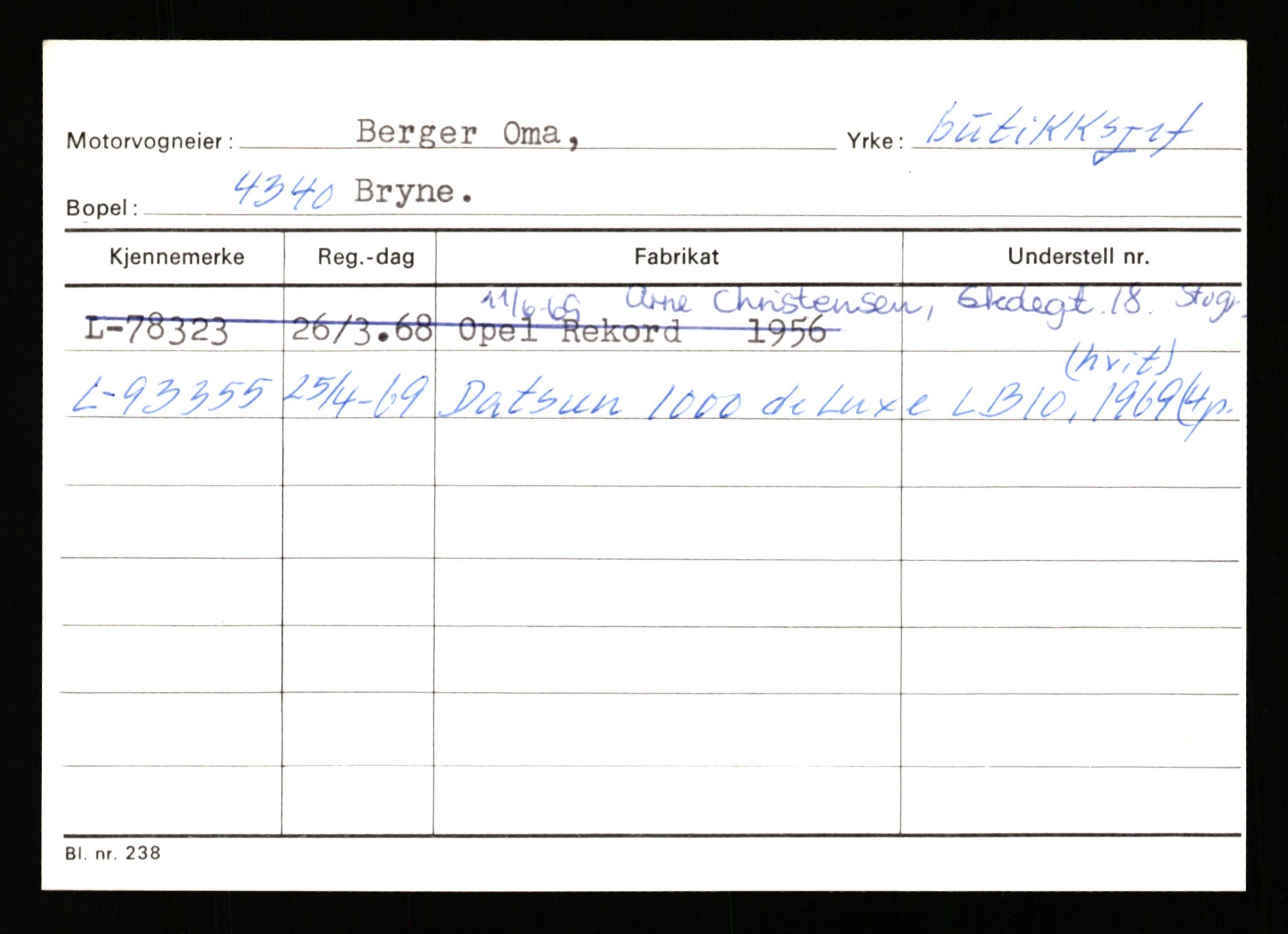 Stavanger trafikkstasjon, SAST/A-101942/0/H/L0028: Næsheim - Omastrand, 1930-1971, p. 2861