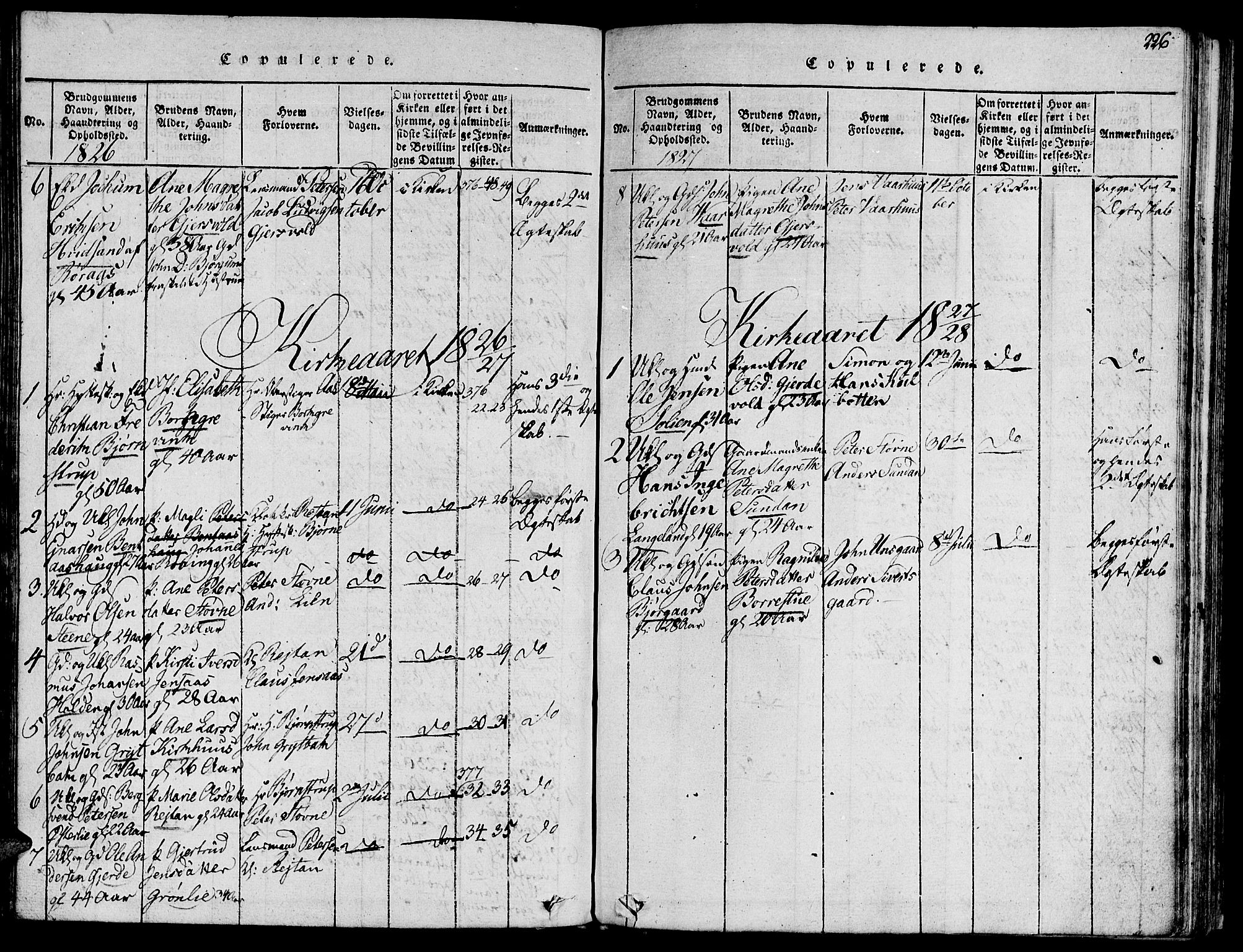 Ministerialprotokoller, klokkerbøker og fødselsregistre - Sør-Trøndelag, SAT/A-1456/685/L0956: Parish register (official) no. 685A03 /3, 1817-1829, p. 226