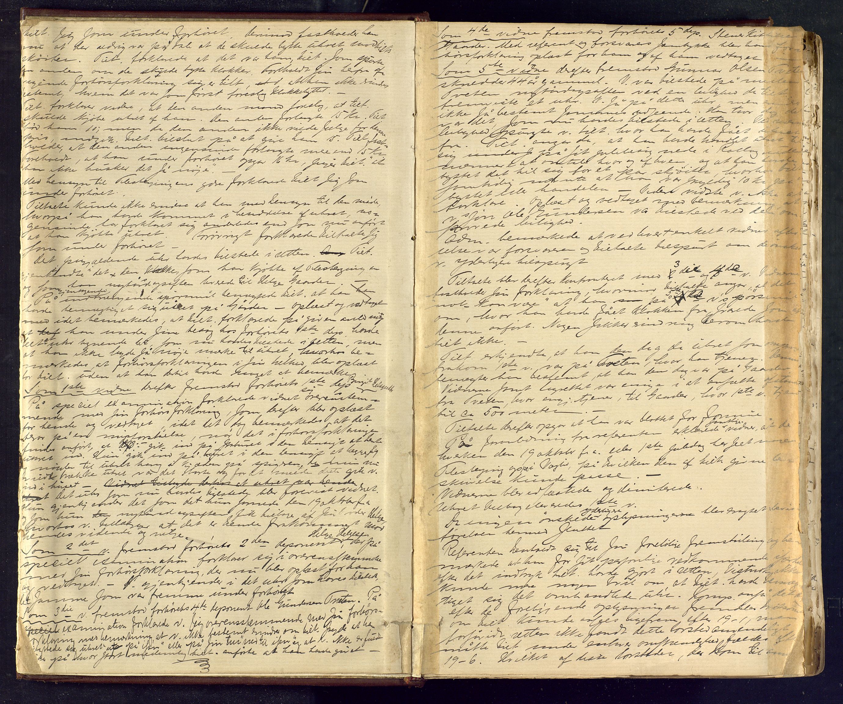 Numedal og Sandsvær sorenskriveri, AV/SAKO-A-128/F/Fc/Fca/L0013: Ekstrarettsprotokoll , 1886-1914, p. 5