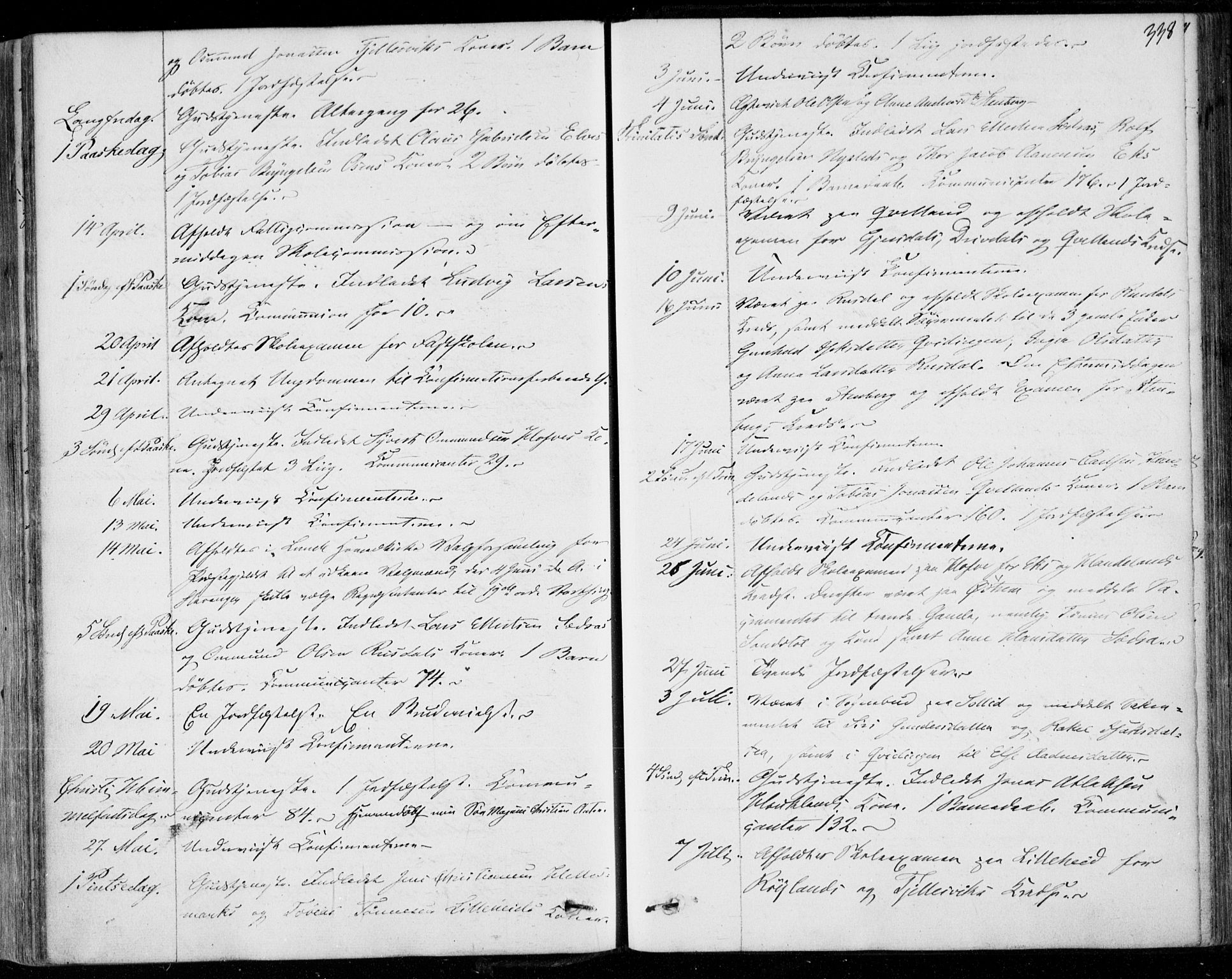 Lund sokneprestkontor, AV/SAST-A-101809/S06/L0009: Parish register (official) no. A 8, 1853-1877, p. 338