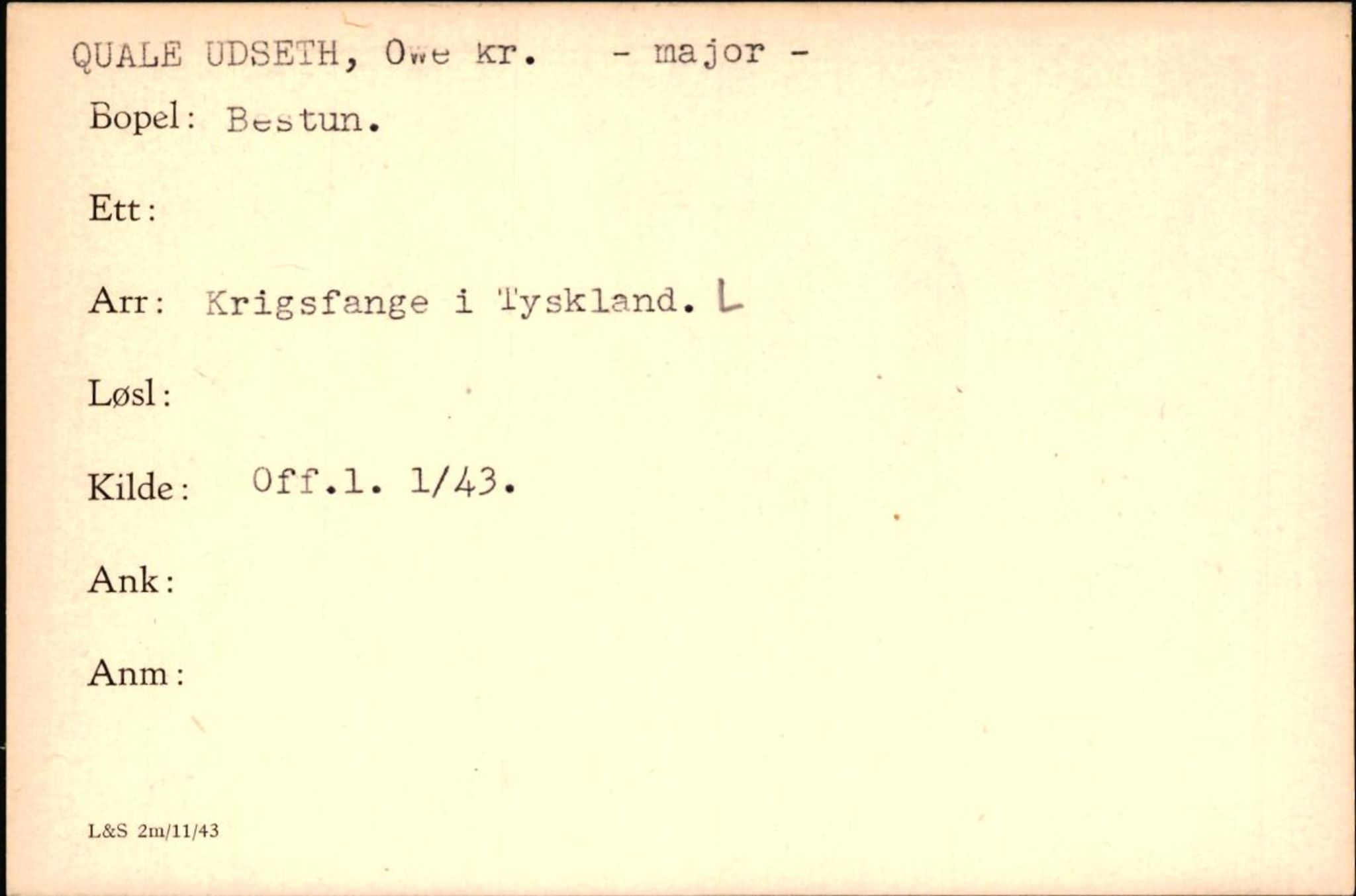 Forsvaret, Forsvarets krigshistoriske avdeling, AV/RA-RAFA-2017/Y/Yf/L0200: II-C-11-2102  -  Norske krigsfanger i Tyskland, 1940-1945, p. 833