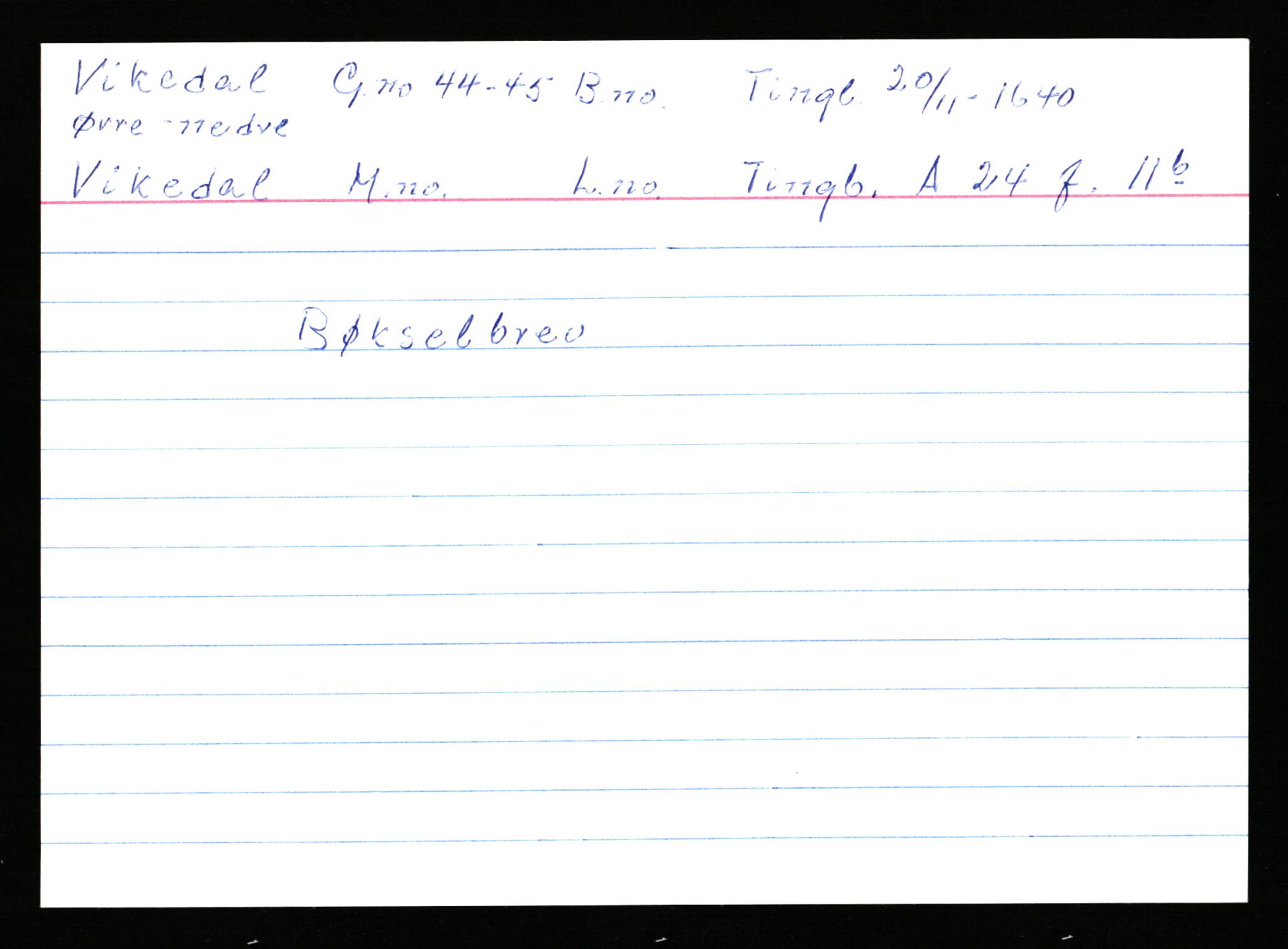 Statsarkivet i Stavanger, AV/SAST-A-101971/03/Y/Ym/L0067: Åstedskort sortert etter gårdsnavn: Vik - Vold, 1600-1950, p. 99