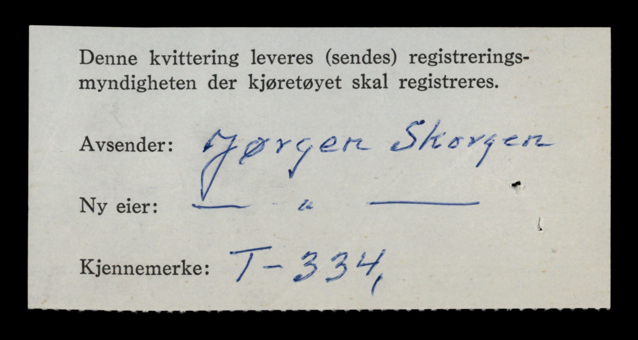 Møre og Romsdal vegkontor - Ålesund trafikkstasjon, AV/SAT-A-4099/F/Fe/L0003: Registreringskort for kjøretøy T 232 - T 340, 1927-1998, p. 2523