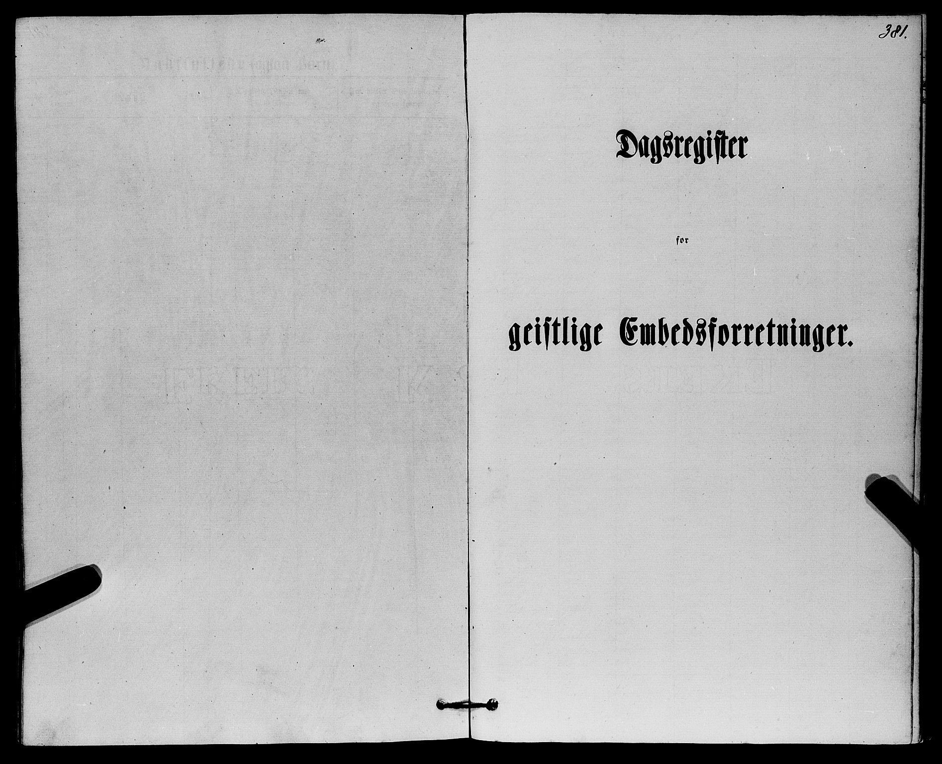 Haus sokneprestembete, SAB/A-75601/H/Haa: Parish register (official) no. A 18, 1871-1877, p. 381