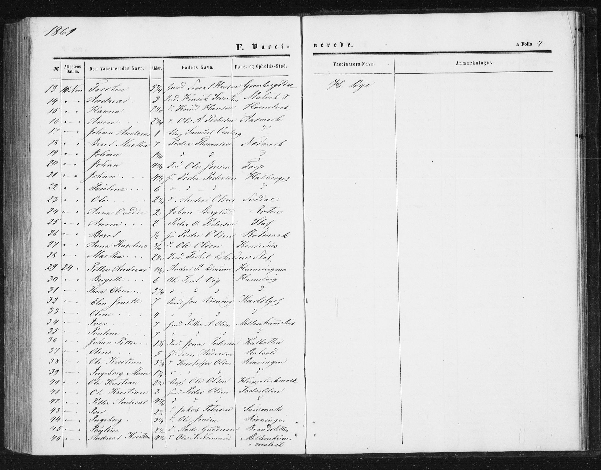 Ministerialprotokoller, klokkerbøker og fødselsregistre - Sør-Trøndelag, SAT/A-1456/616/L0408: Parish register (official) no. 616A05, 1857-1865, p. 7