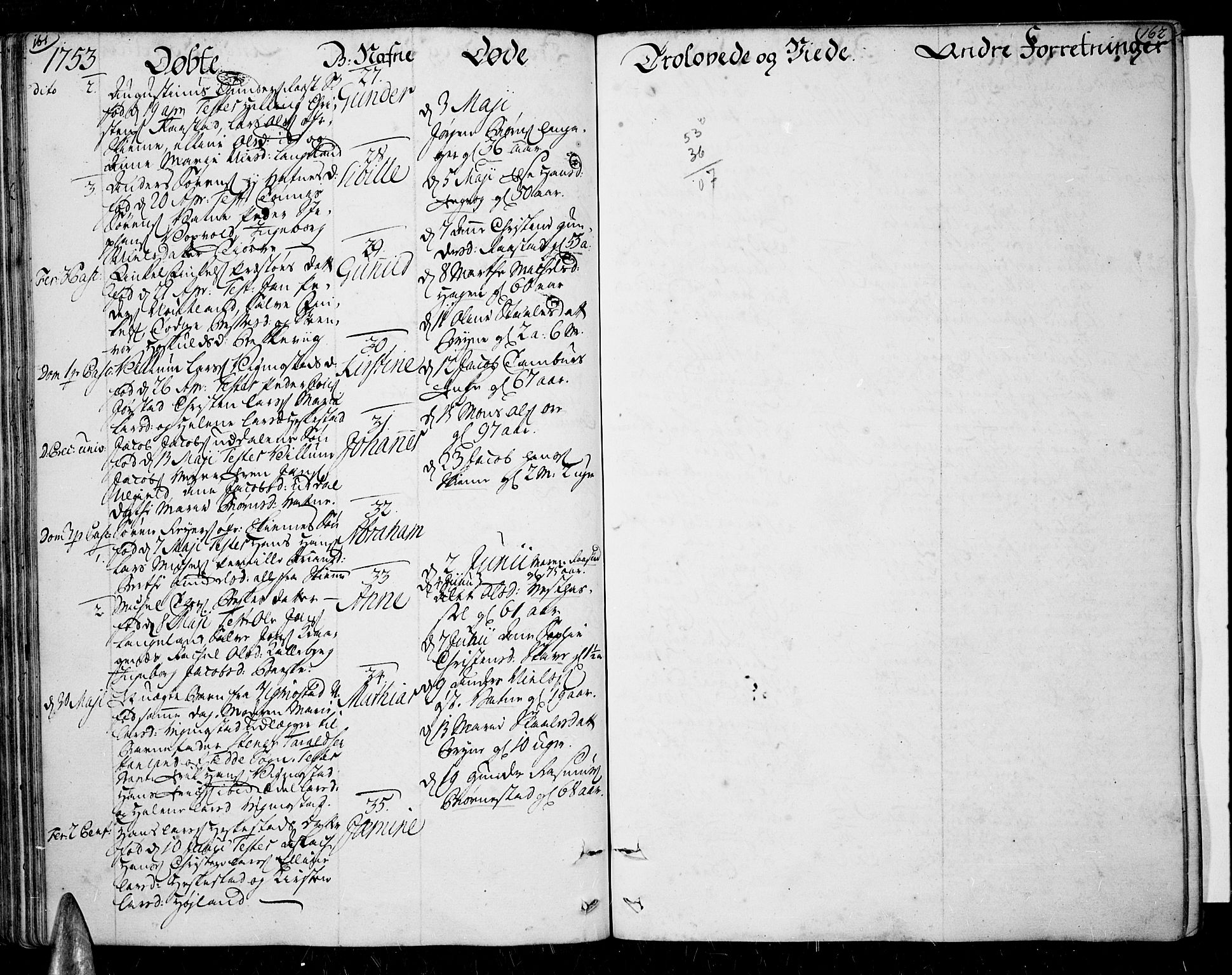 Lista sokneprestkontor, AV/SAK-1111-0027/F/Fa/L0003: Parish register (official) no. A 3 /1, 1743-1767, p. 161-162